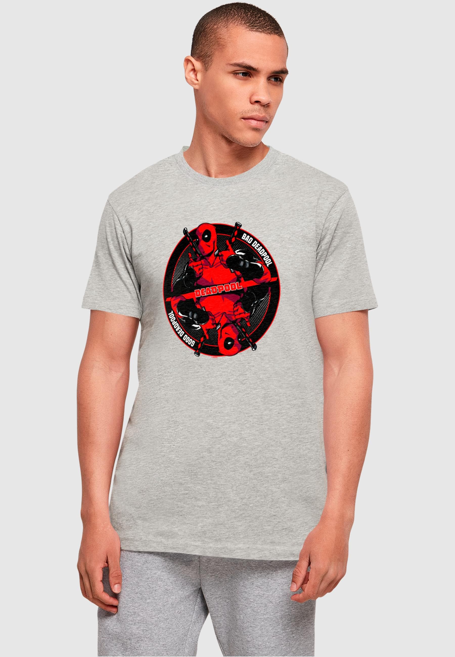 ABSOLUTE CULT T-Shirt »ABSOLUTE CULT Herren Deadpool - Good Bad T-Shirt«, (1 tlg.)