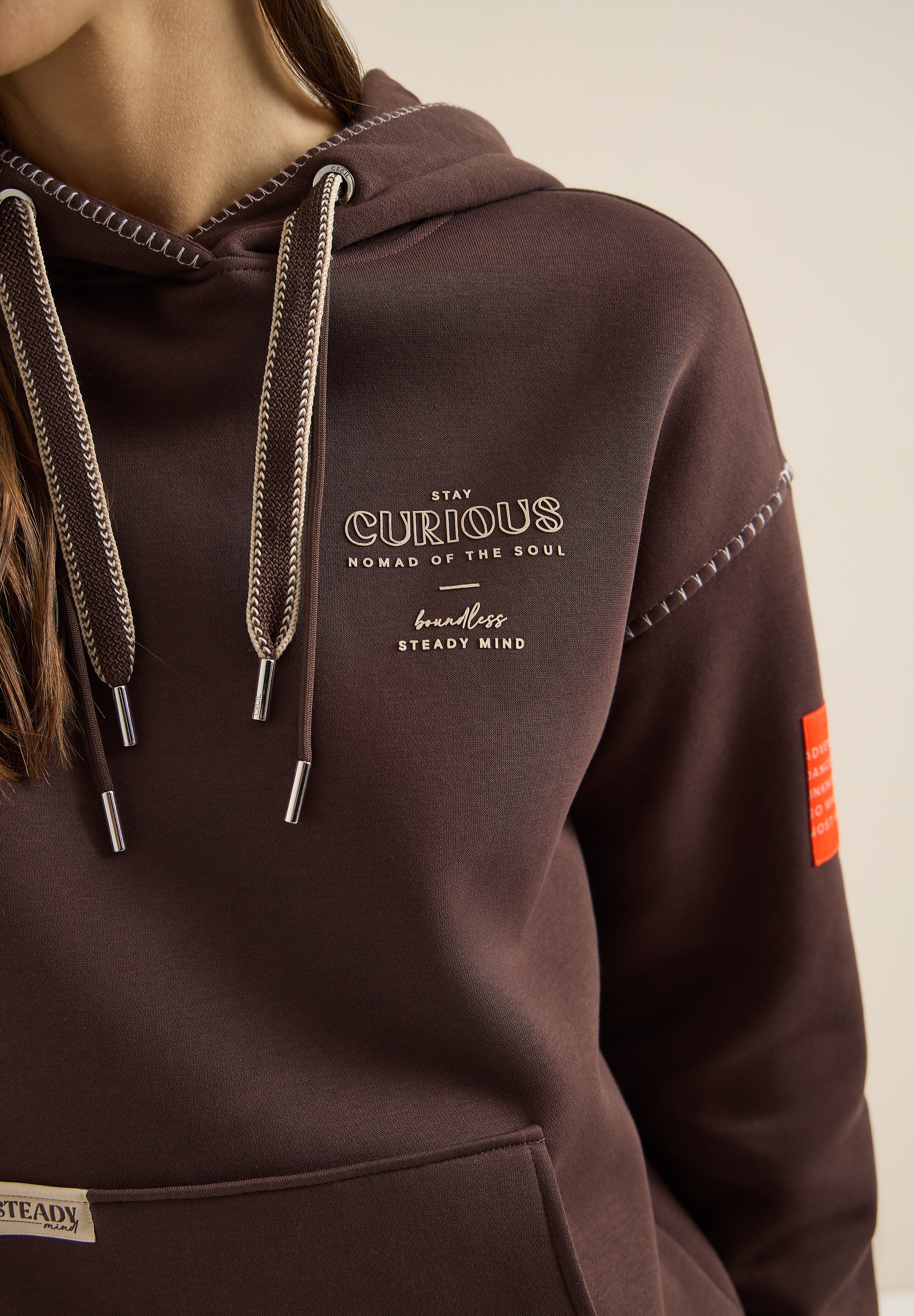 Cecil Sweatshirt, mit Kapuze günstig online kaufen