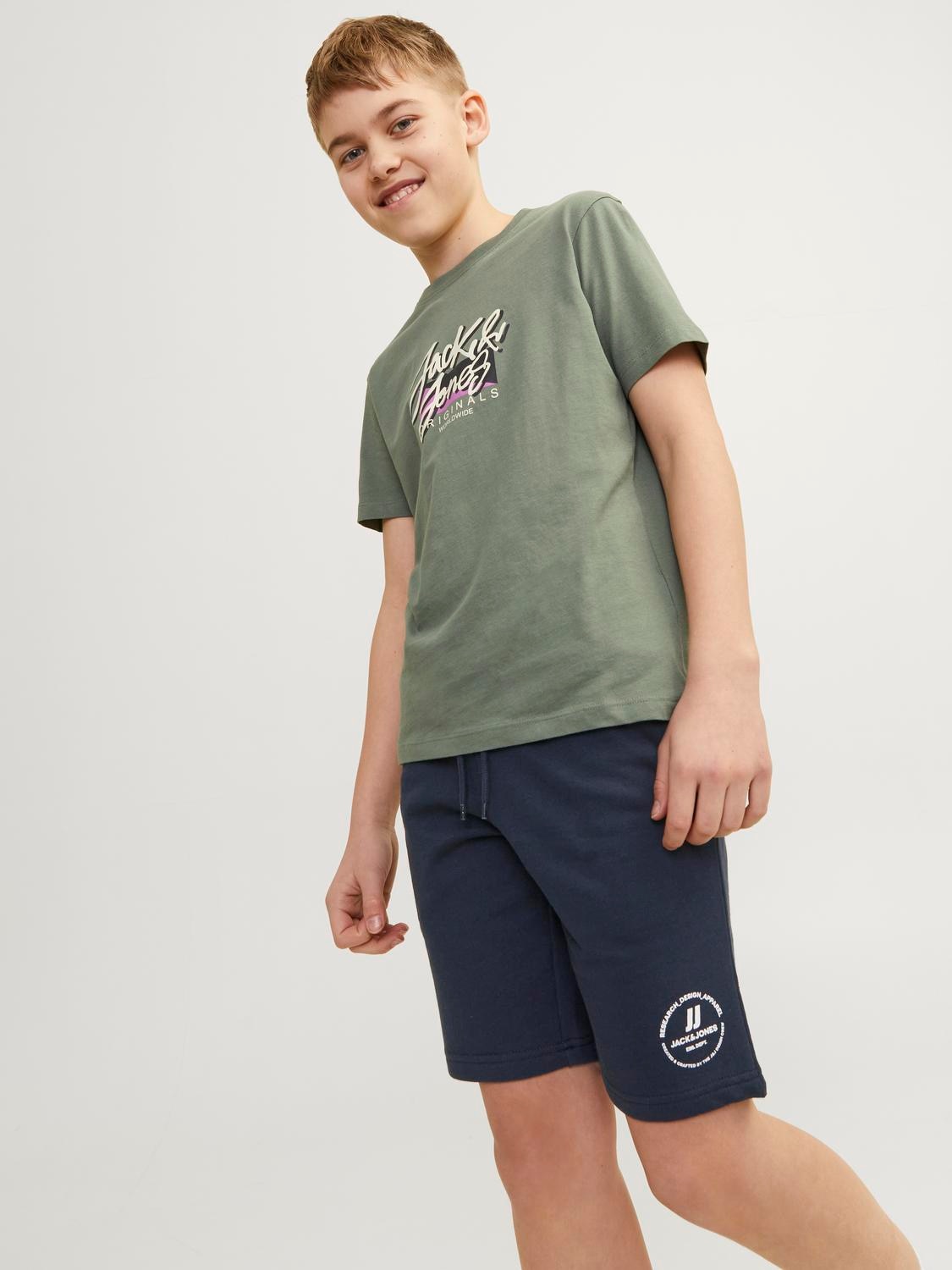 Jack & Jones Junior Sweatshorts »JPSTSWIFT SWEAT SHORTS AUT SN MNI«