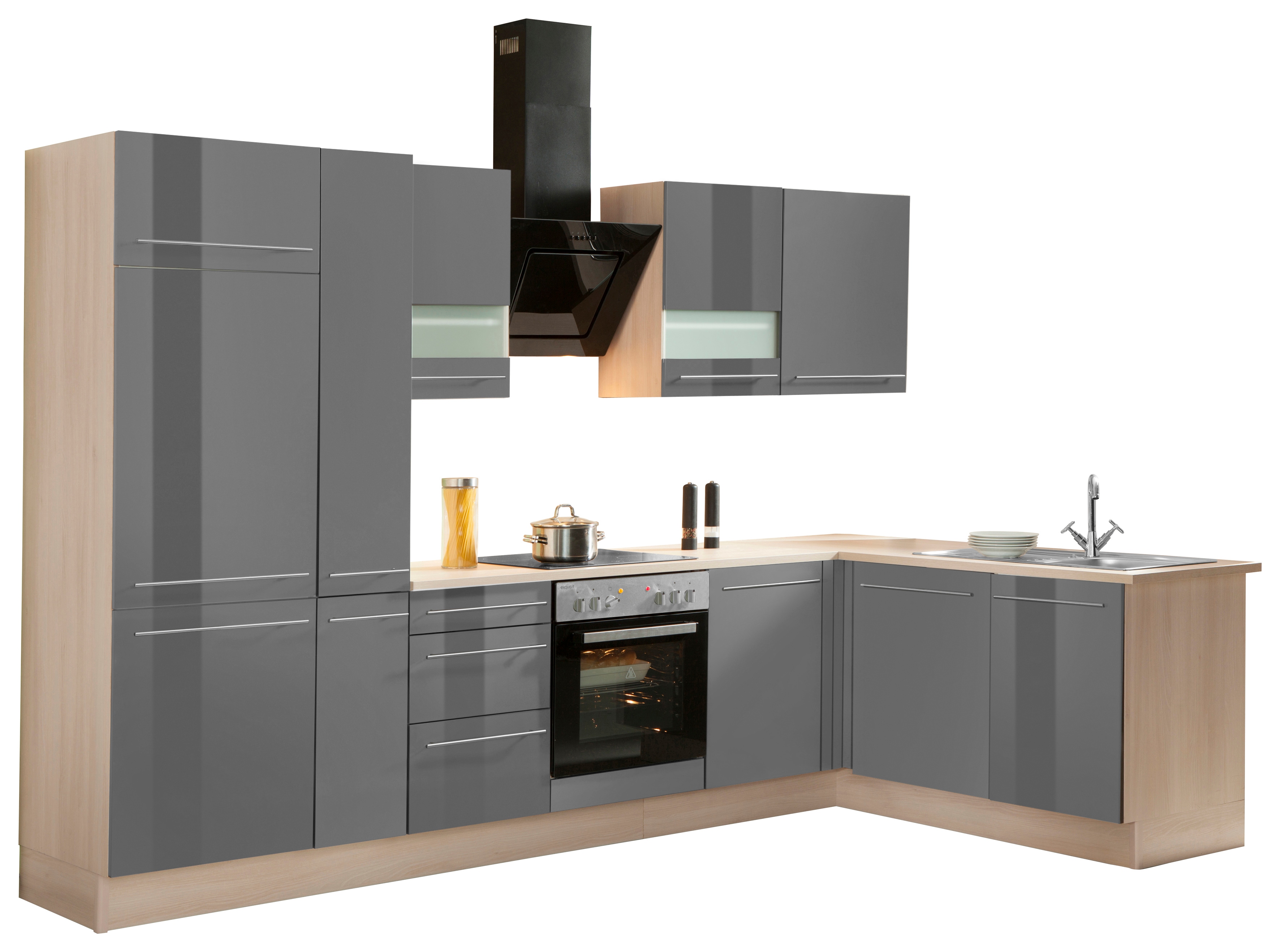 OPTIFIT 1100000002199 "Bern" Stellbreite 315x175 cm,wahlweise mit E-Geräten,höhenverstellb.Füße