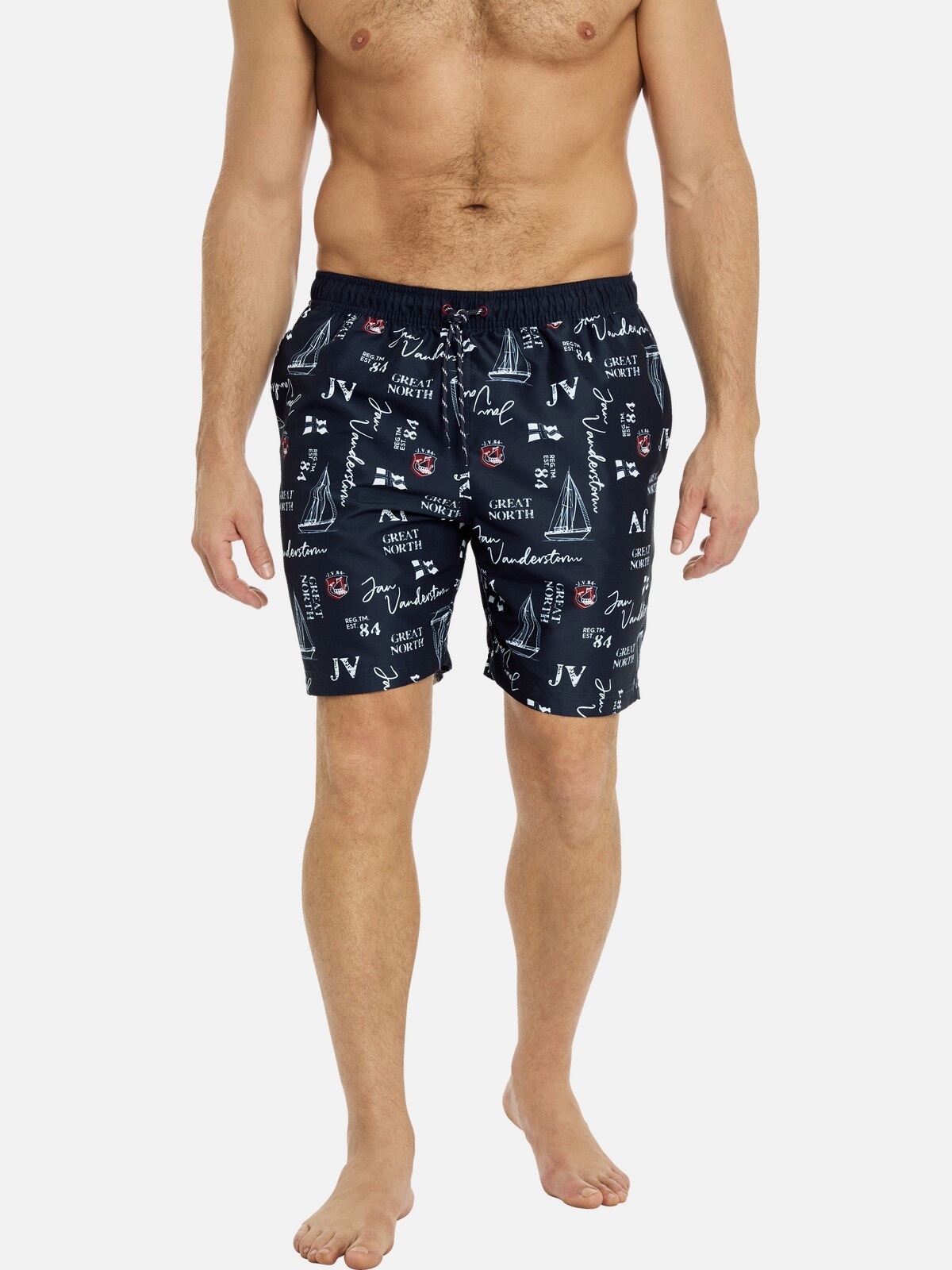 Badeshorts »Badeshort CORNELIS«, (1 St.), mit maritimen Aufdrucken