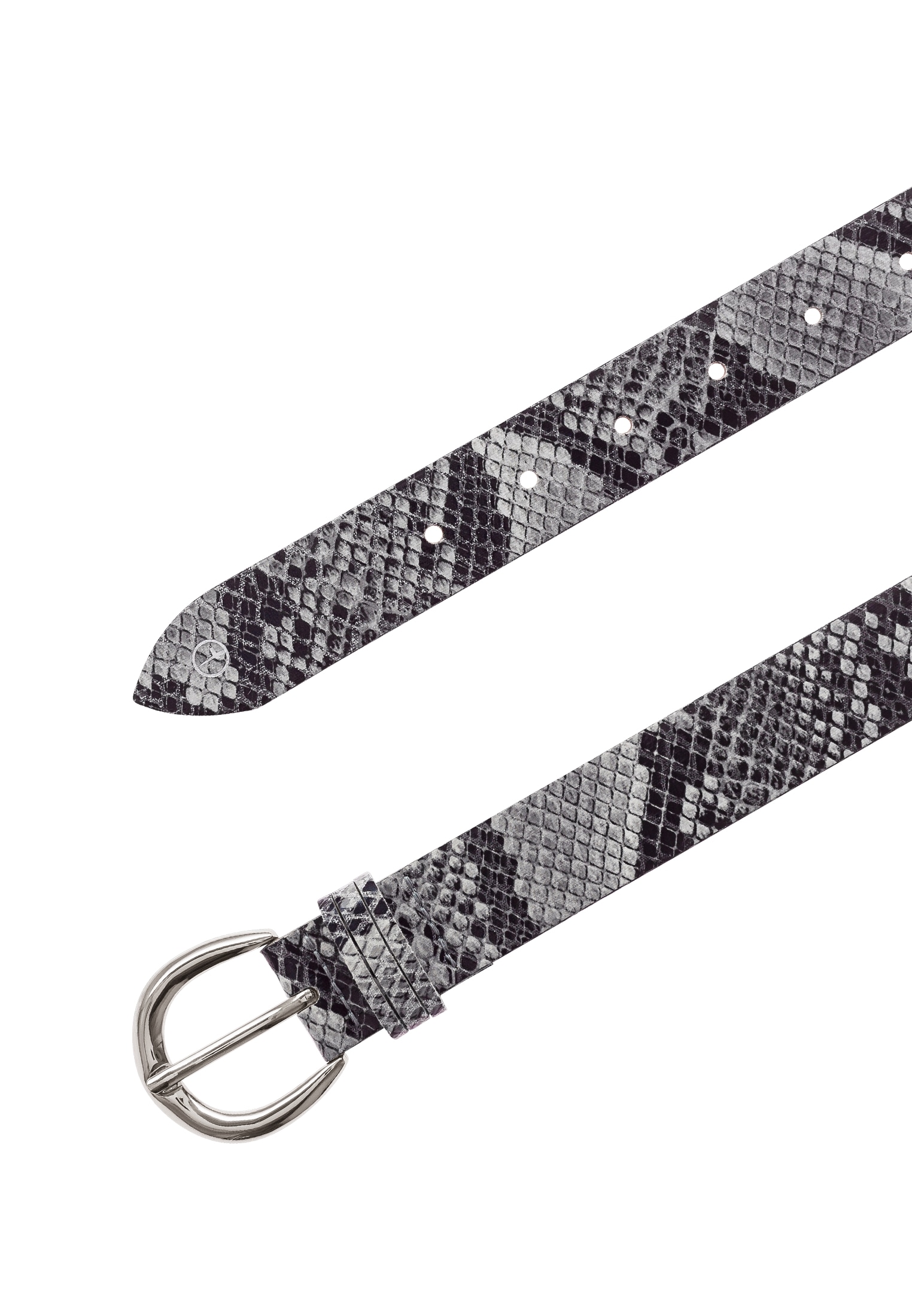 Tamaris Ledergürtel »"Deena Silver"« Schlangenmuster-Optik