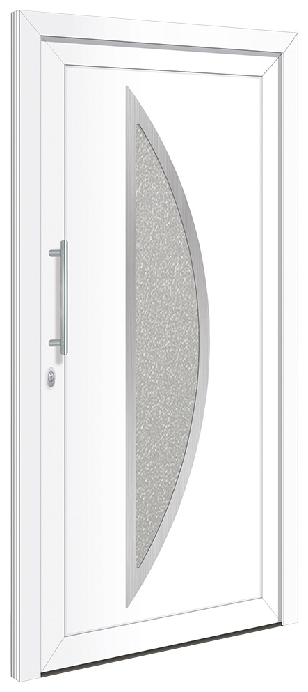 RORO Türen & Fenster Haustür »Otto 15«, BxH: 100x200 cm, weiß, ohne Griff,  inklusive Türrahmen bestellen | BAUR | Dachfensterplissees