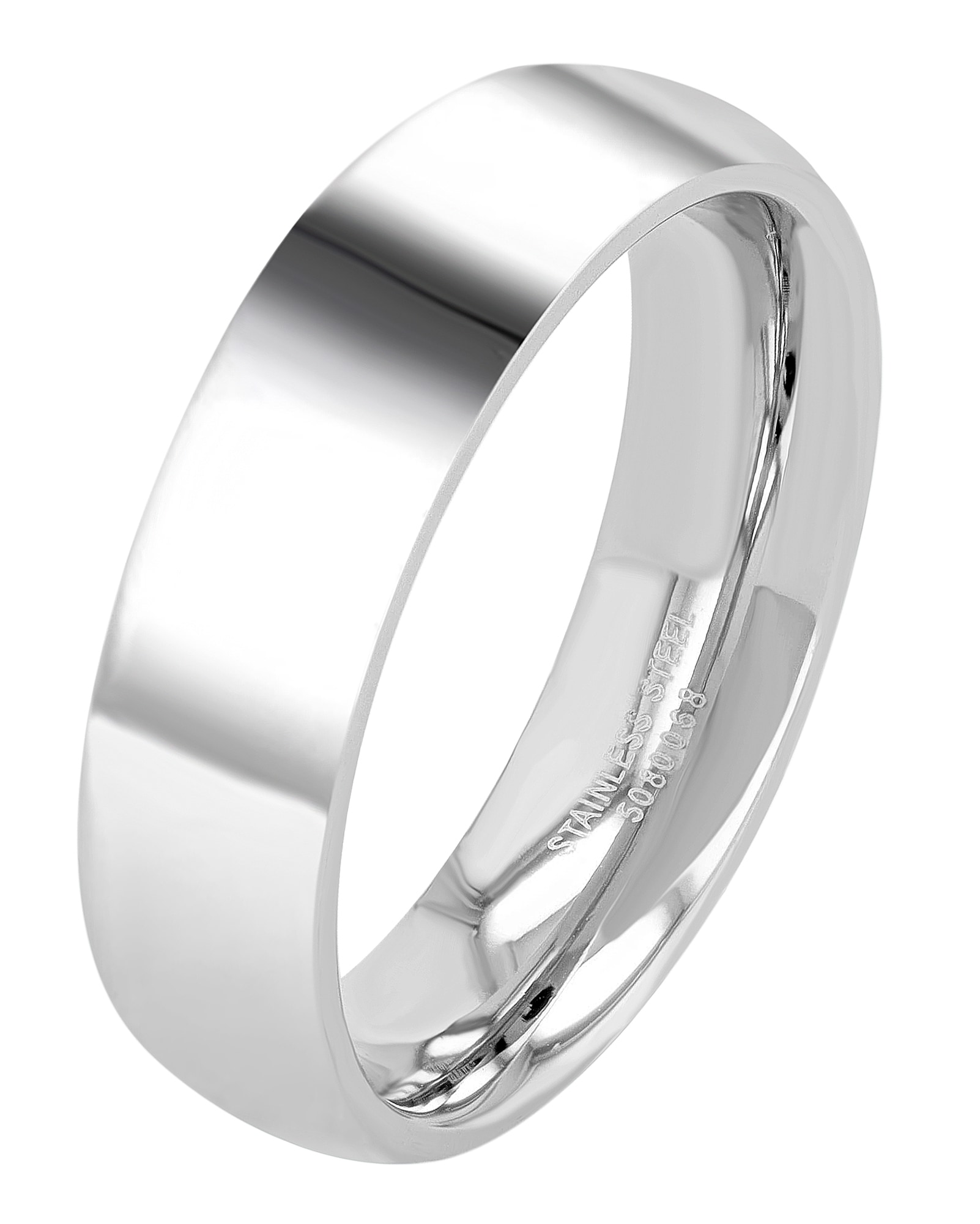 Fingerring ADELIA´S "Herren Ring aus Edelstahl" Gr. 56, silber, Fingerringe, Herren, 56, Edelstahl, Fingerring 5