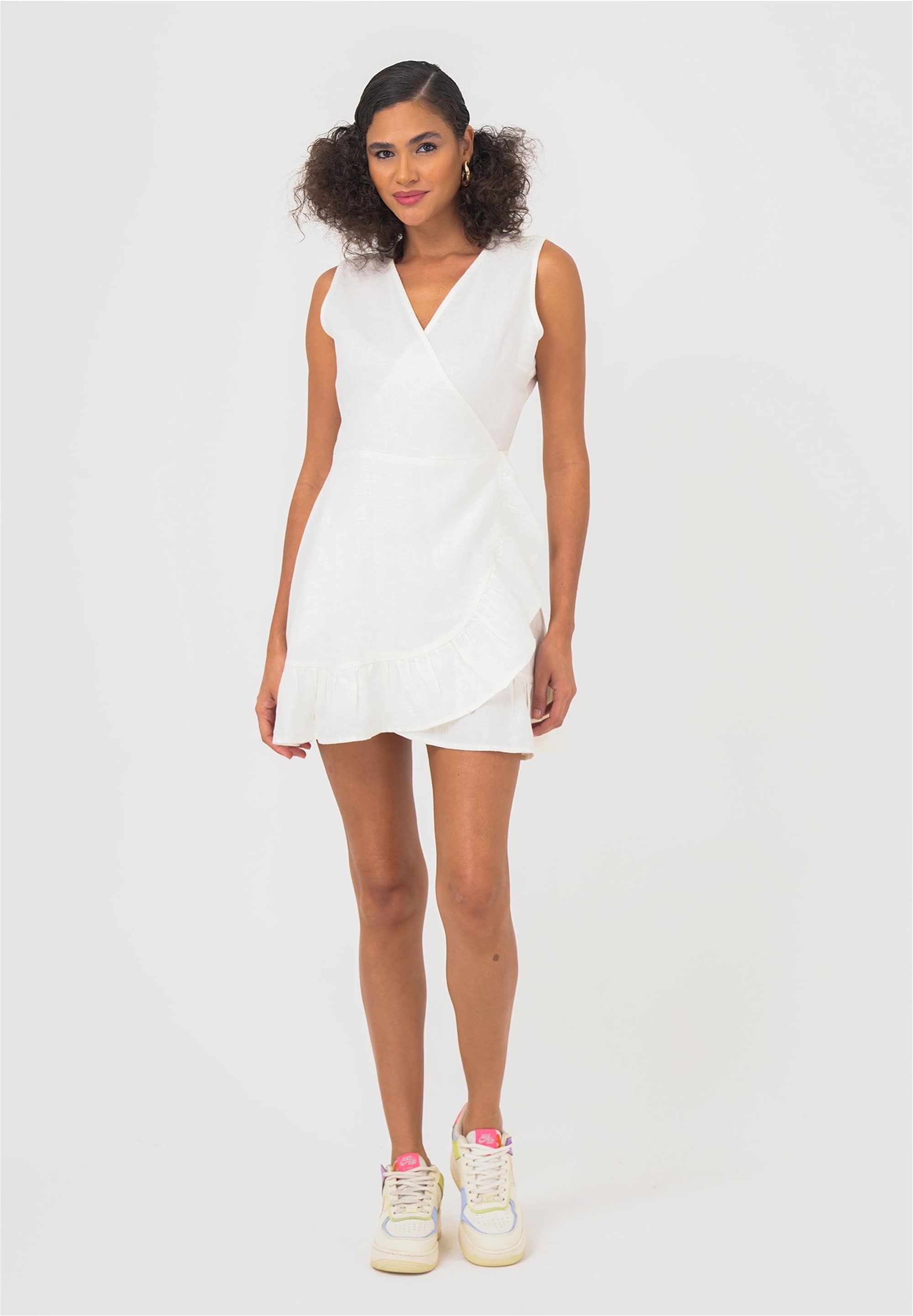 freshlions Jerseykleid »Mailinda«, im eleganten Wickel-Design