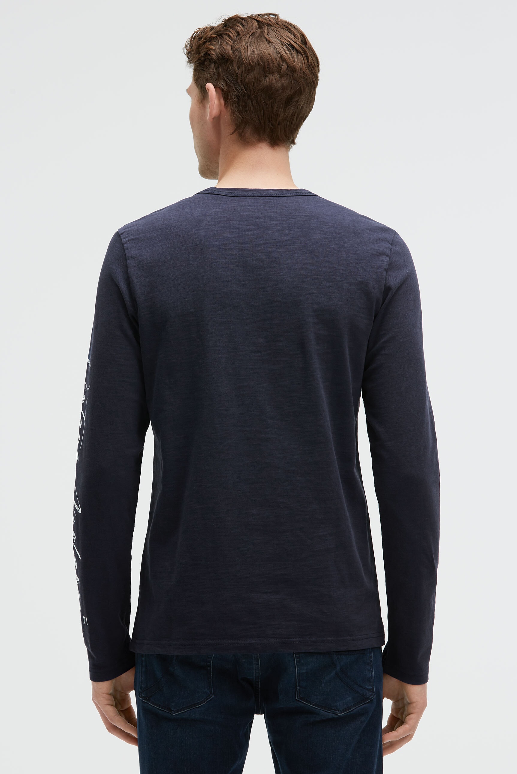 CAMP DAVID Langarmshirt aus Baumwolle