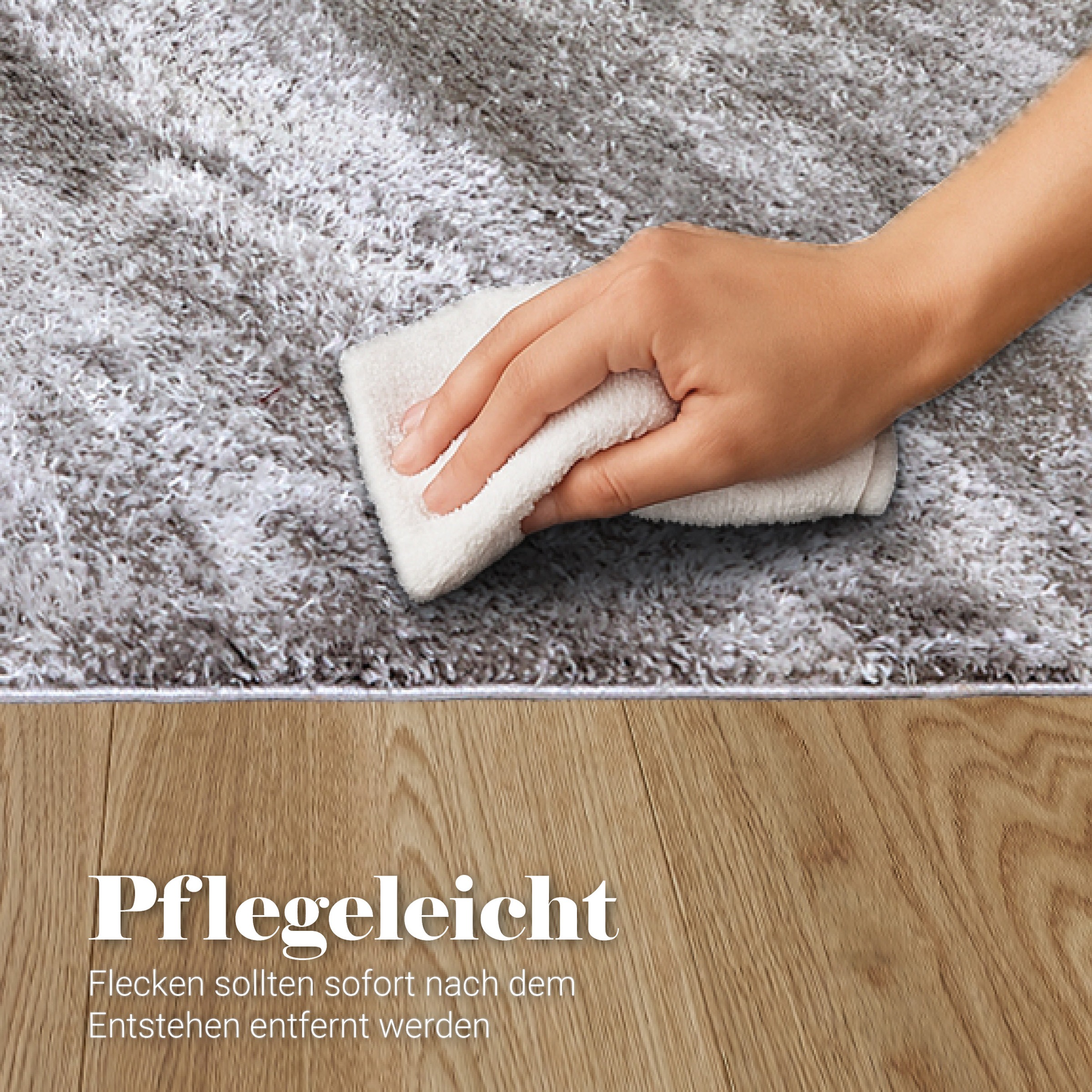 ASTRA Hochflor-Teppich »Paulie 251«, rechteckig, 25 mm Höhe, Langflor, Shaggy, Wohnzimmer, Schlafzimmer