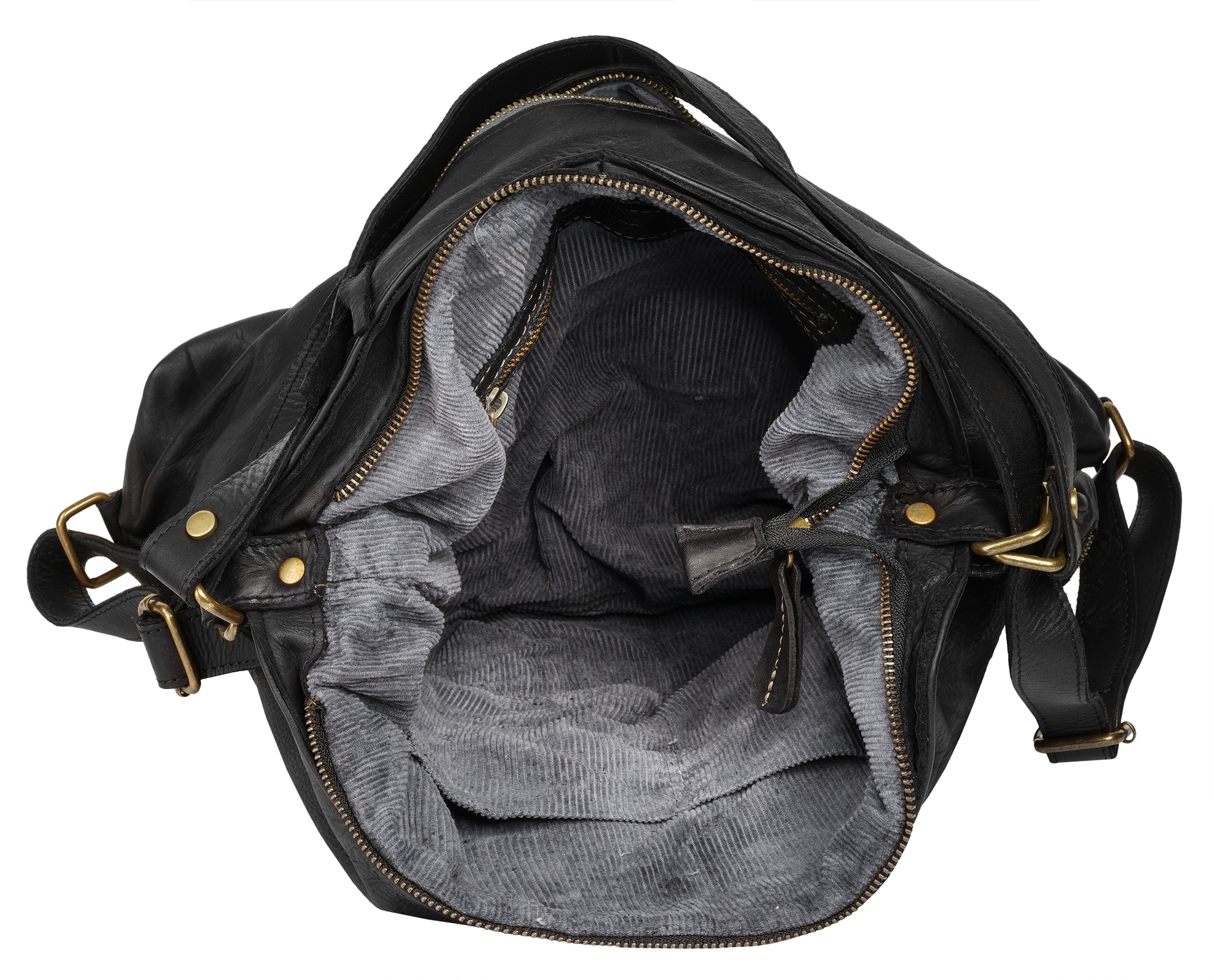Samantha Look Shopper, echt Leder, Made in Italy