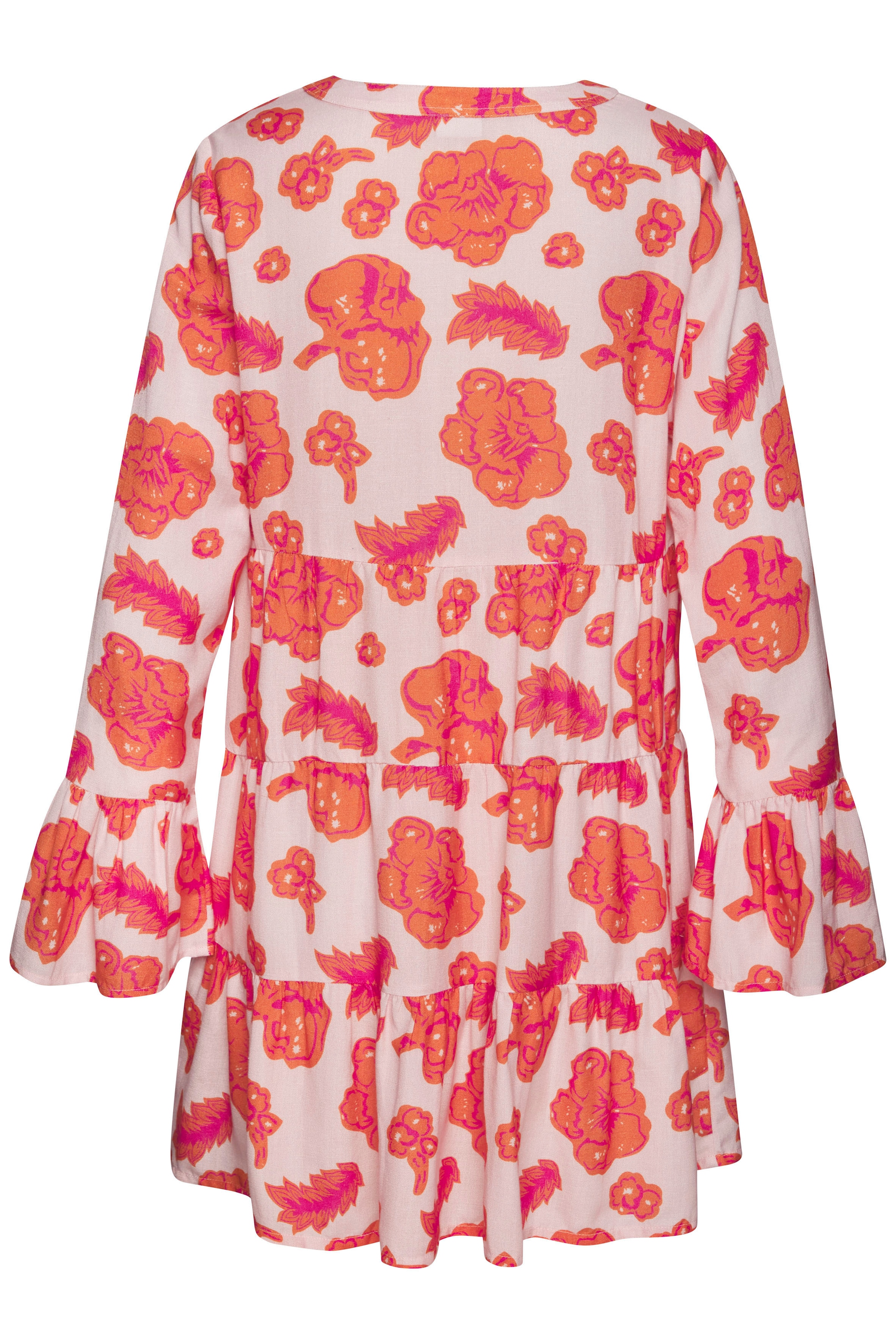 LASCANA Longbluse mit modischen Volants