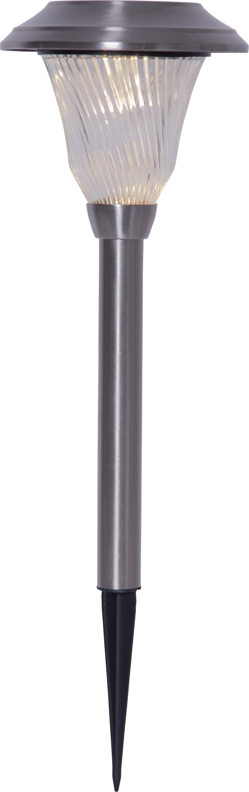 Parforce Traditional Hunting LED Solarleuchte "Solar-Wegleuchte Barcelona" LED-Board 1 Stk. Warmweiß Solar, Stahlgehäuse, 28 lm, Dämmerungssensor
