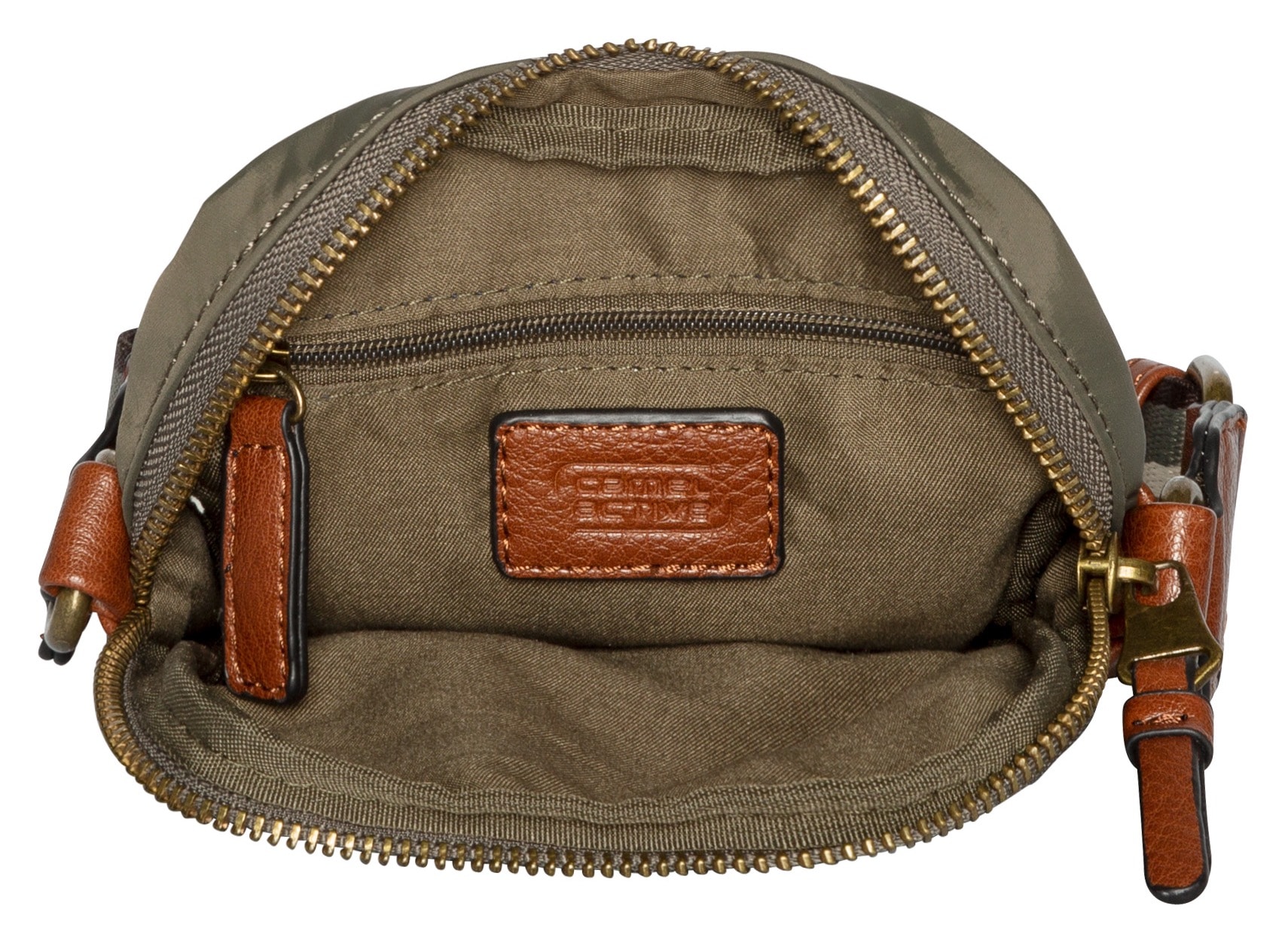 camel active Handytasche »Bari«, aus hochwertigem matten Nylon mit gestreiftem Gewebeband