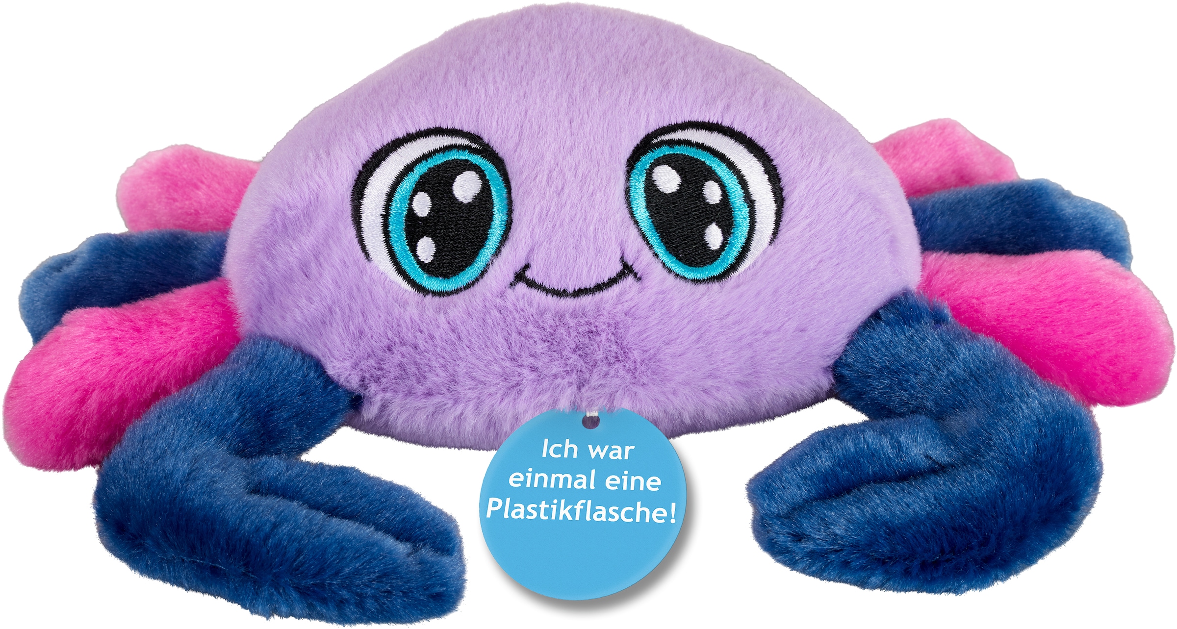 Heinrich Bauer Kuscheltier »ECO-Line, Sealife Krabbe 20 cm«, aus recyceltem Material