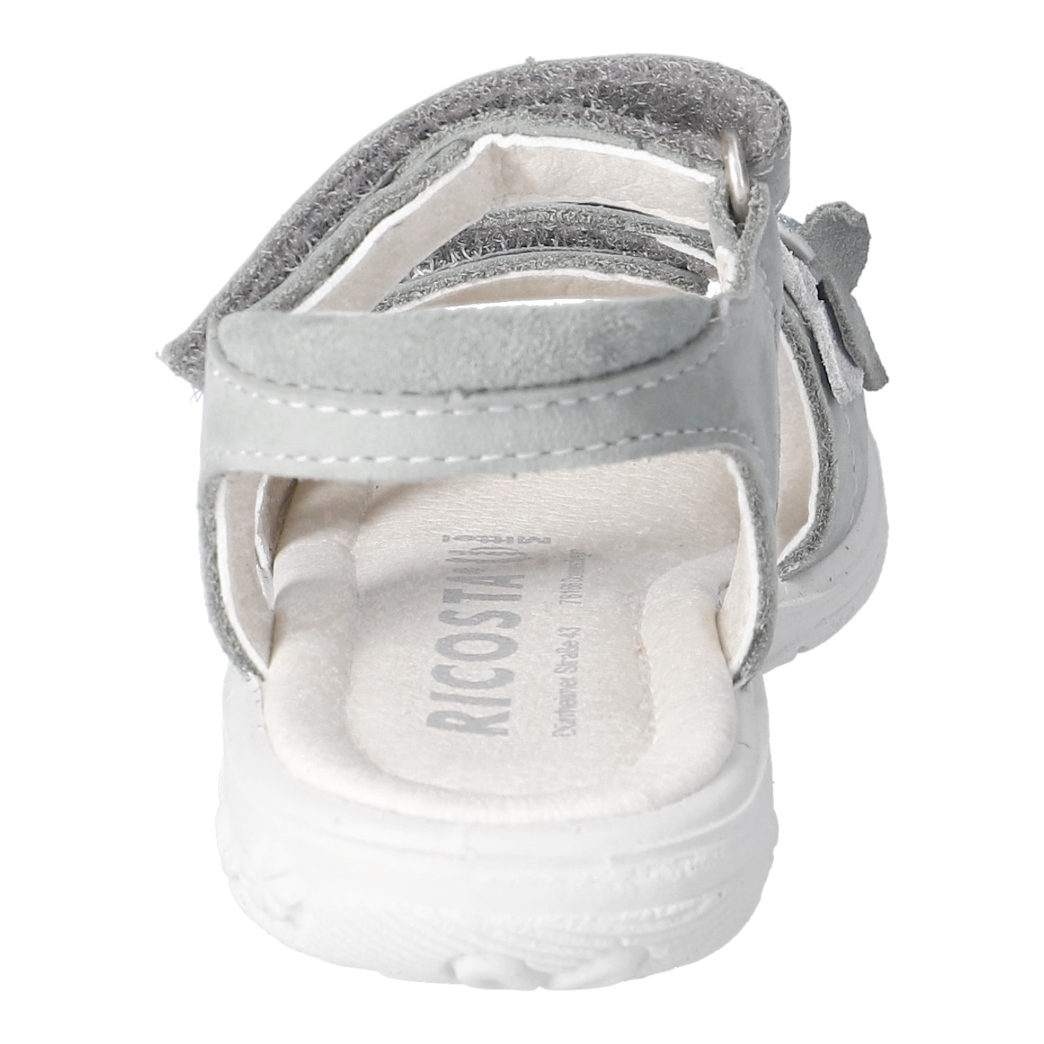 Ricosta Sandale »Mirella«  Klettschuh mit Verzierung, Größenschablone zum Download