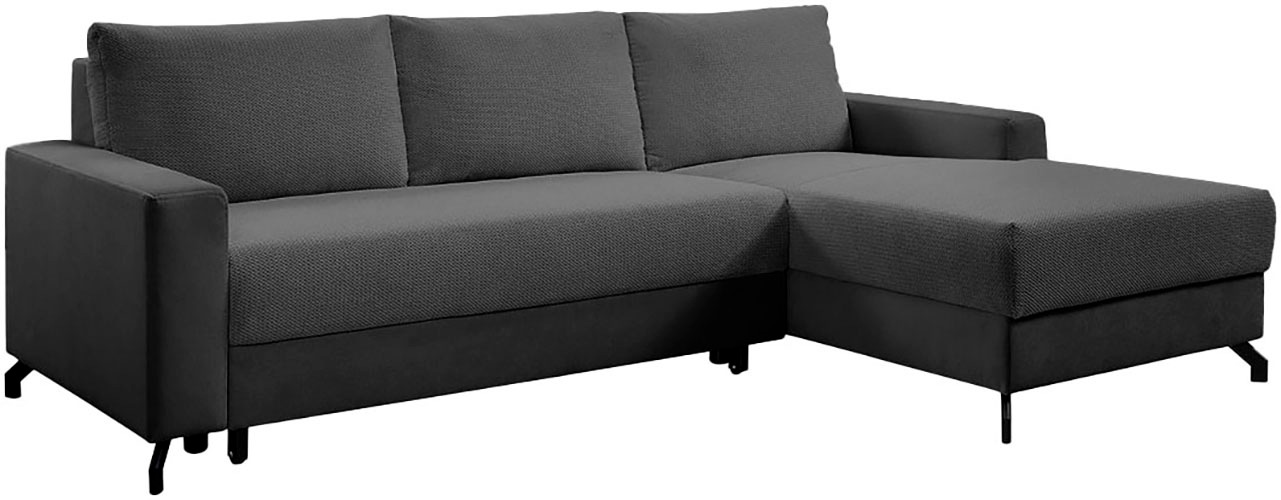exxpo - sofa fashion Ecksofa "Quattro schlicht & zeitlos, bequem, L-Form, B günstig online kaufen