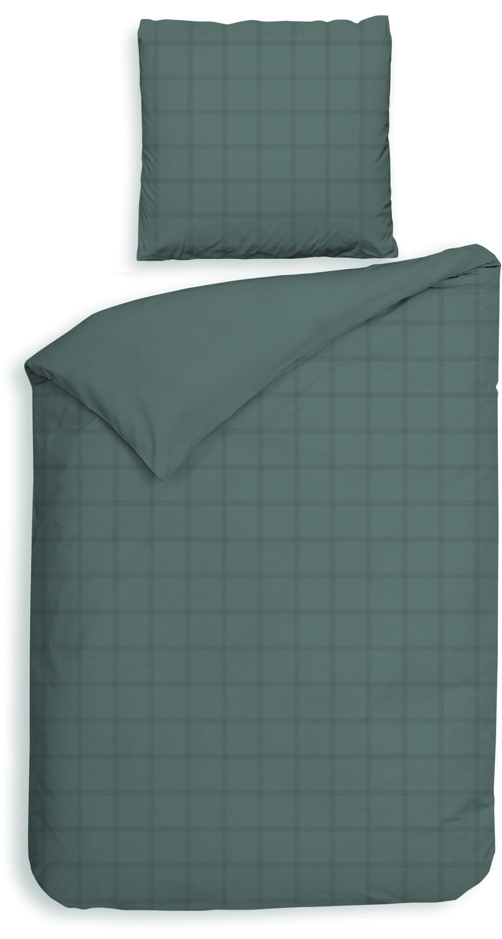 Heckett & Lane Wendebettwäsche "Diamante" 2 Stk. tlg. kariert, hochwertiges günstig online kaufen