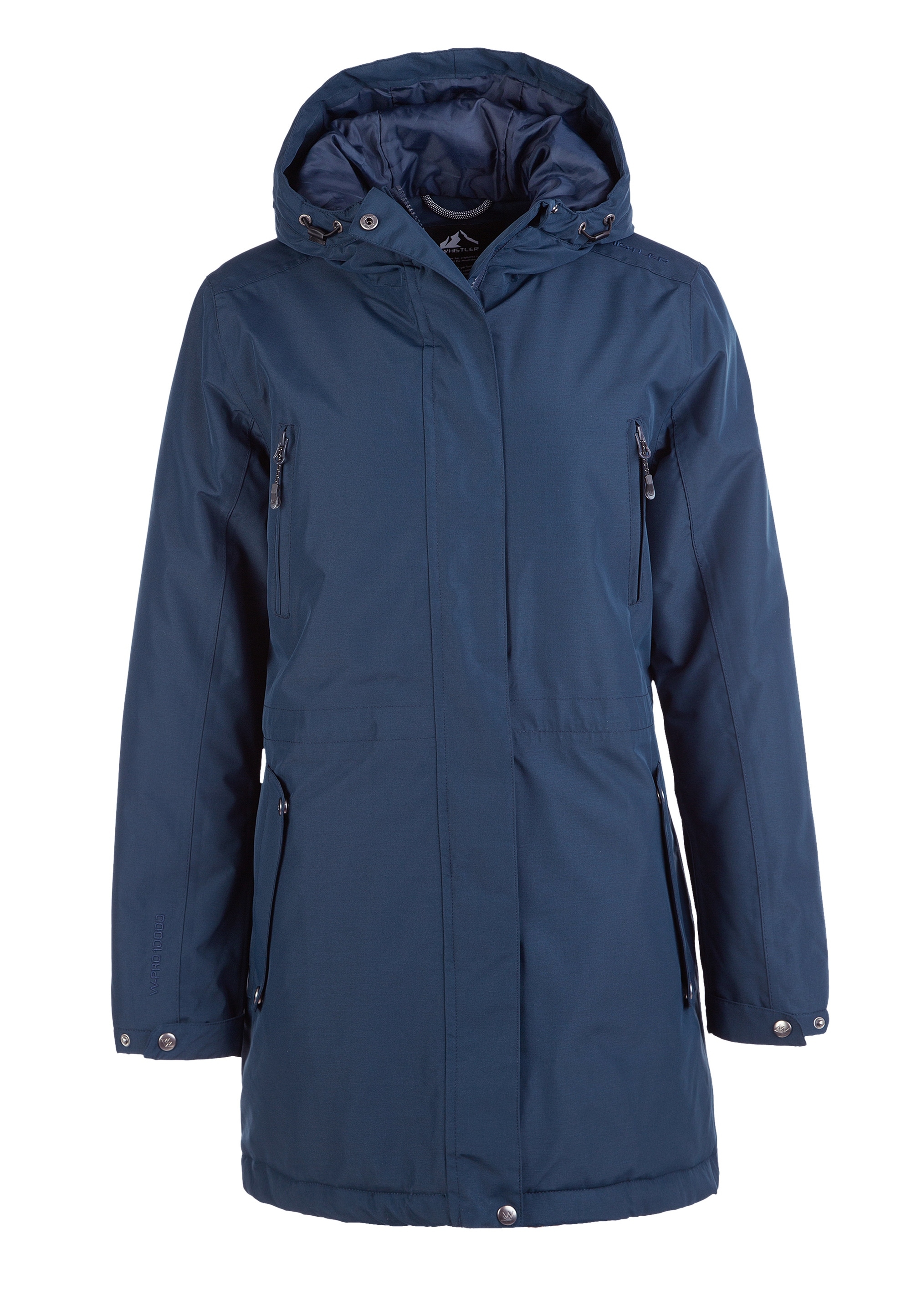 WHISTLER Parka »Basta W Long W-PRO 10000«, mit wasser- und winddichter Membran