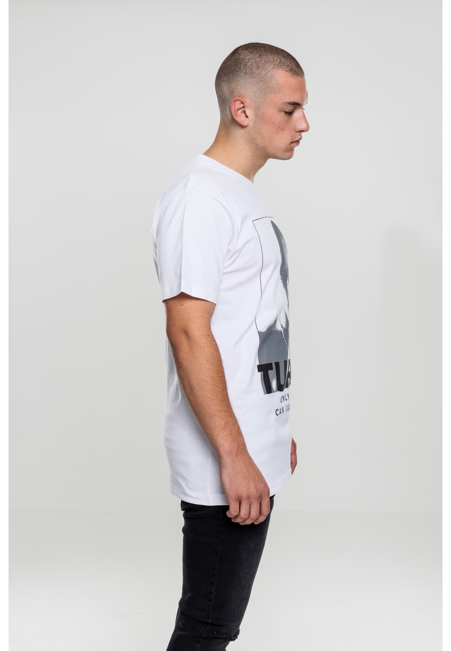 MisterTee Kurzarmshirt »MisterTee Herren 2Pac Prayer Tee«, (1 tlg.)