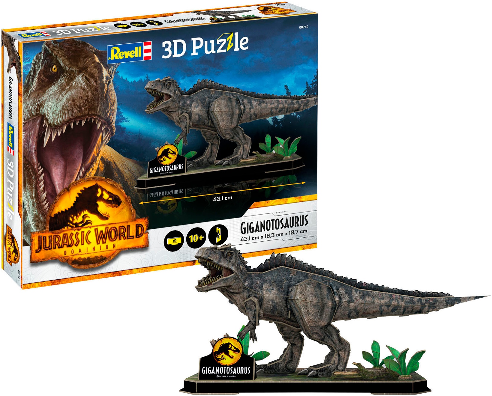 3D-Puzzle »Jurassic World Dominion - Giganotosaurus«