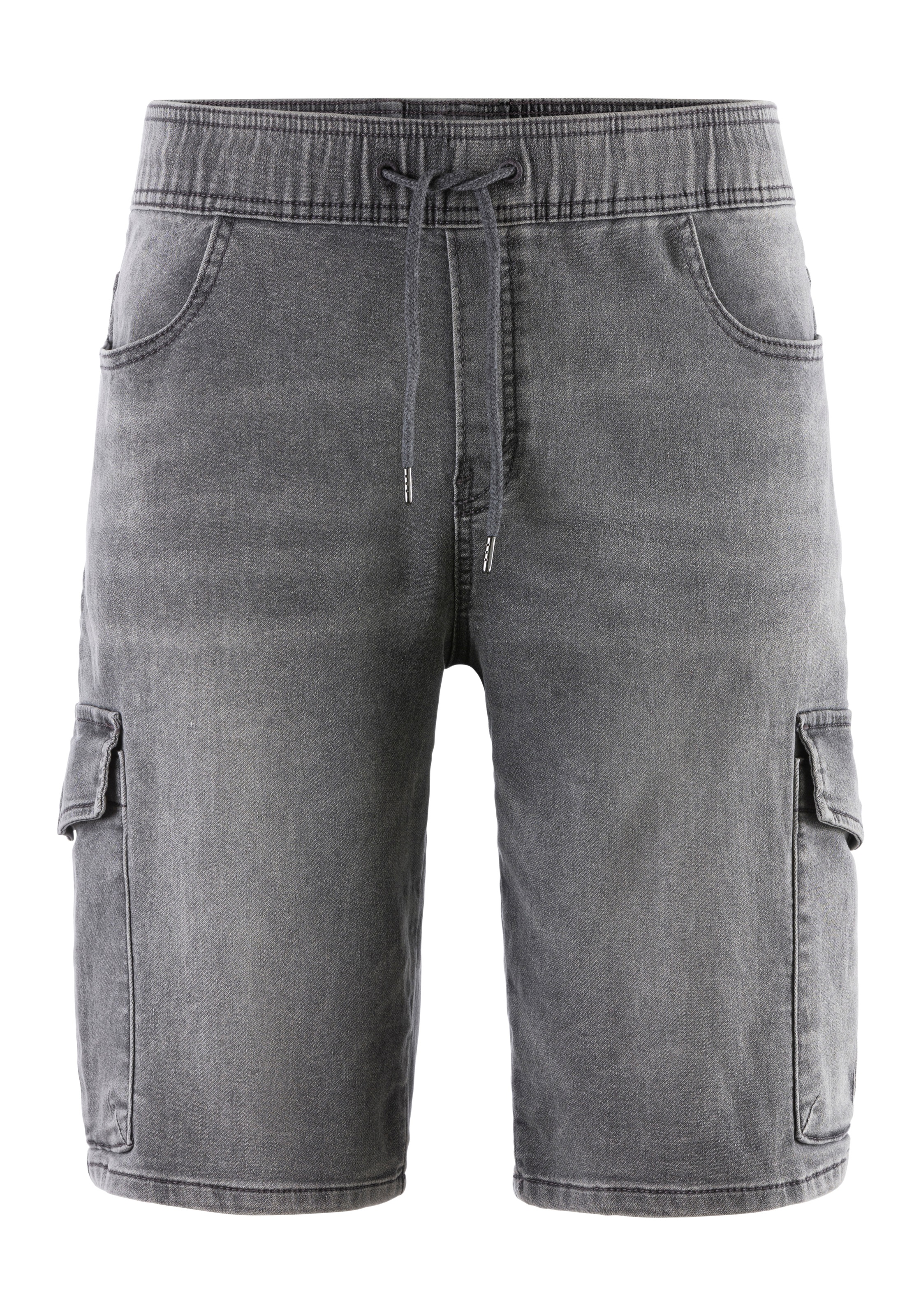 John Devin Shorts "Bermuda, kurze Jogger Pants", mit Cargotaschen, knielang günstig online kaufen