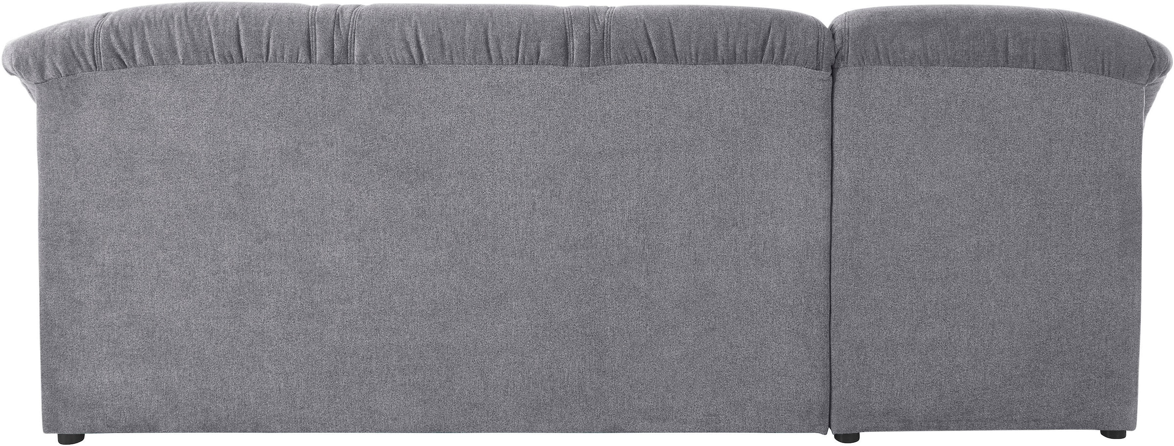 DOMO collection Ecksofa »Sarafina zeitlos und komfortabel, optional mit Federkern, L-Form«, wahlweise mit Bettfunktion