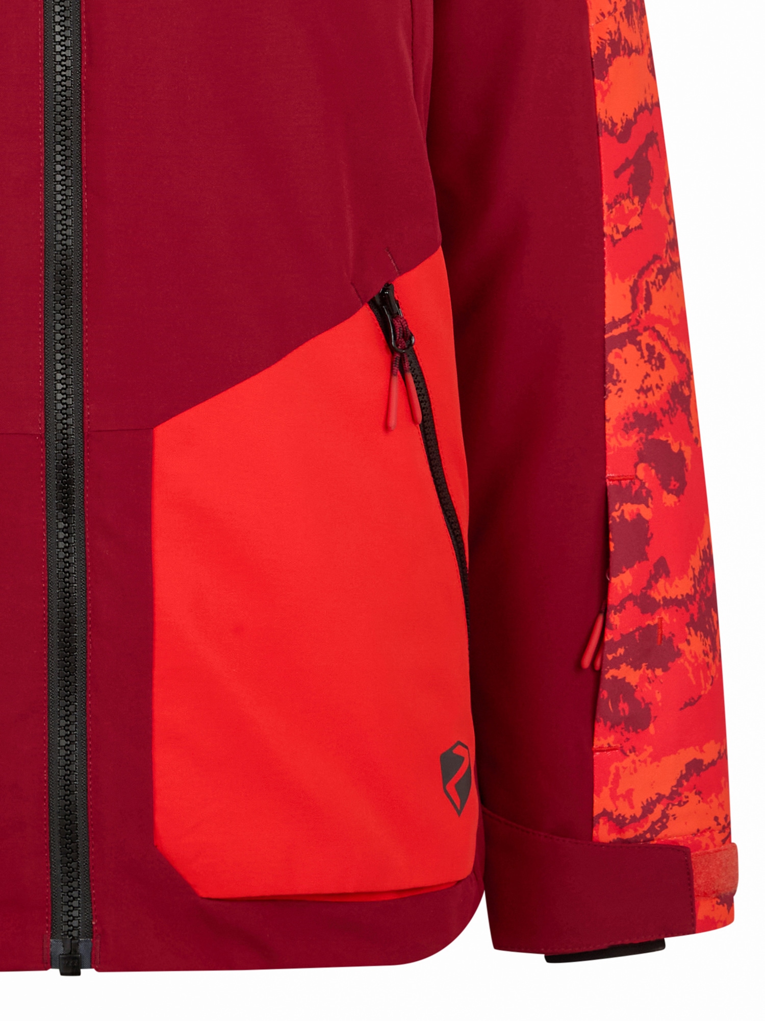 Ziener Skijacke »ARNU-Z AQUASHIELD® JUNIOR« wasser- u. winddicht, atmungsaktiv, warm, reflektierende Elemente