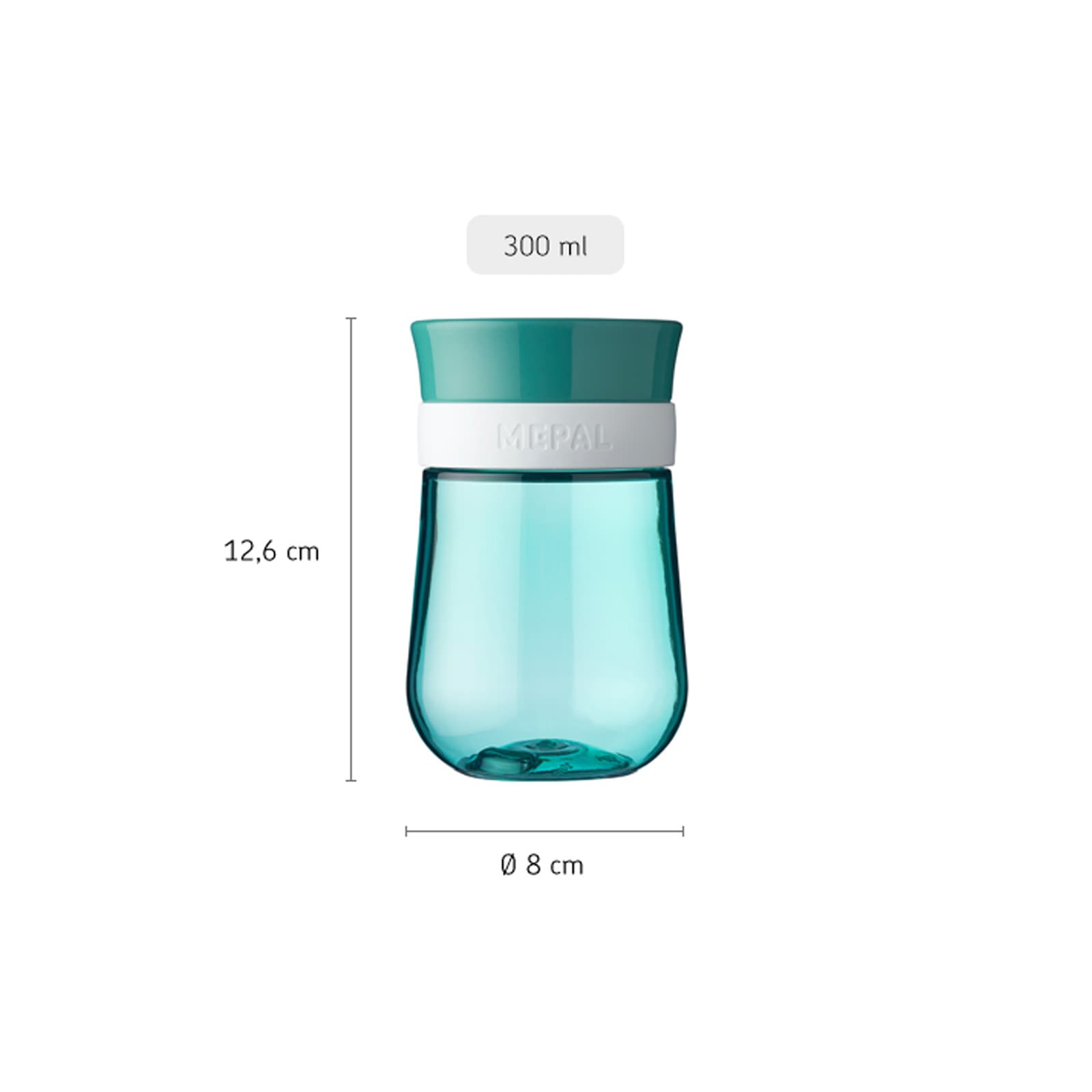 Mepal Kinderbecher »360° Trinklernbecher Mio 300 ml«