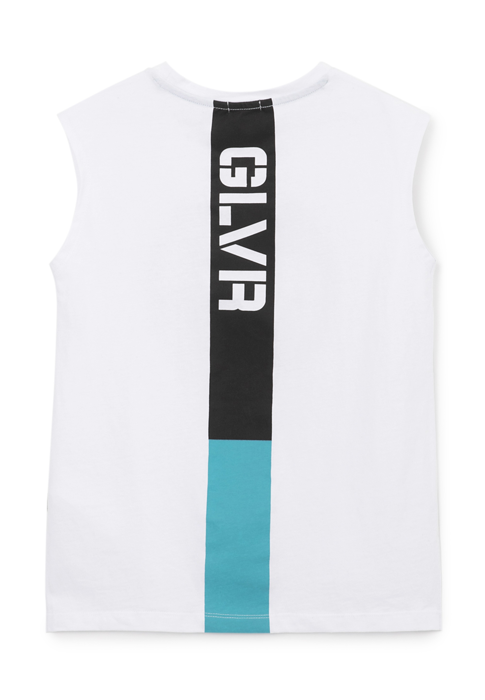 Gulliver Tanktop, mit glänzendem Frontdruck