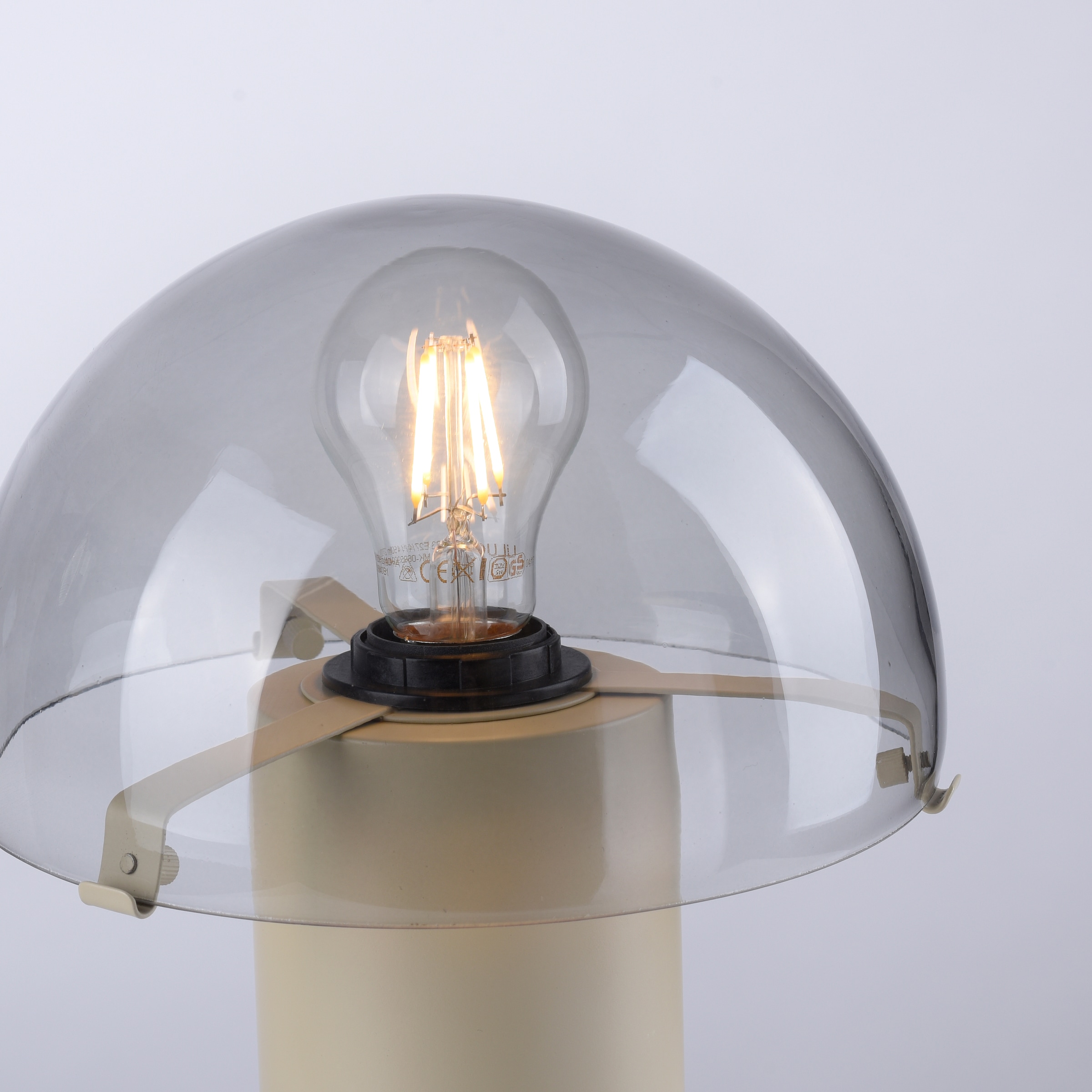 Pilzlampe »Skickja«, skandinavisch Tischlampe Drehschalter, andas | E27, BAUR Tischleuchte