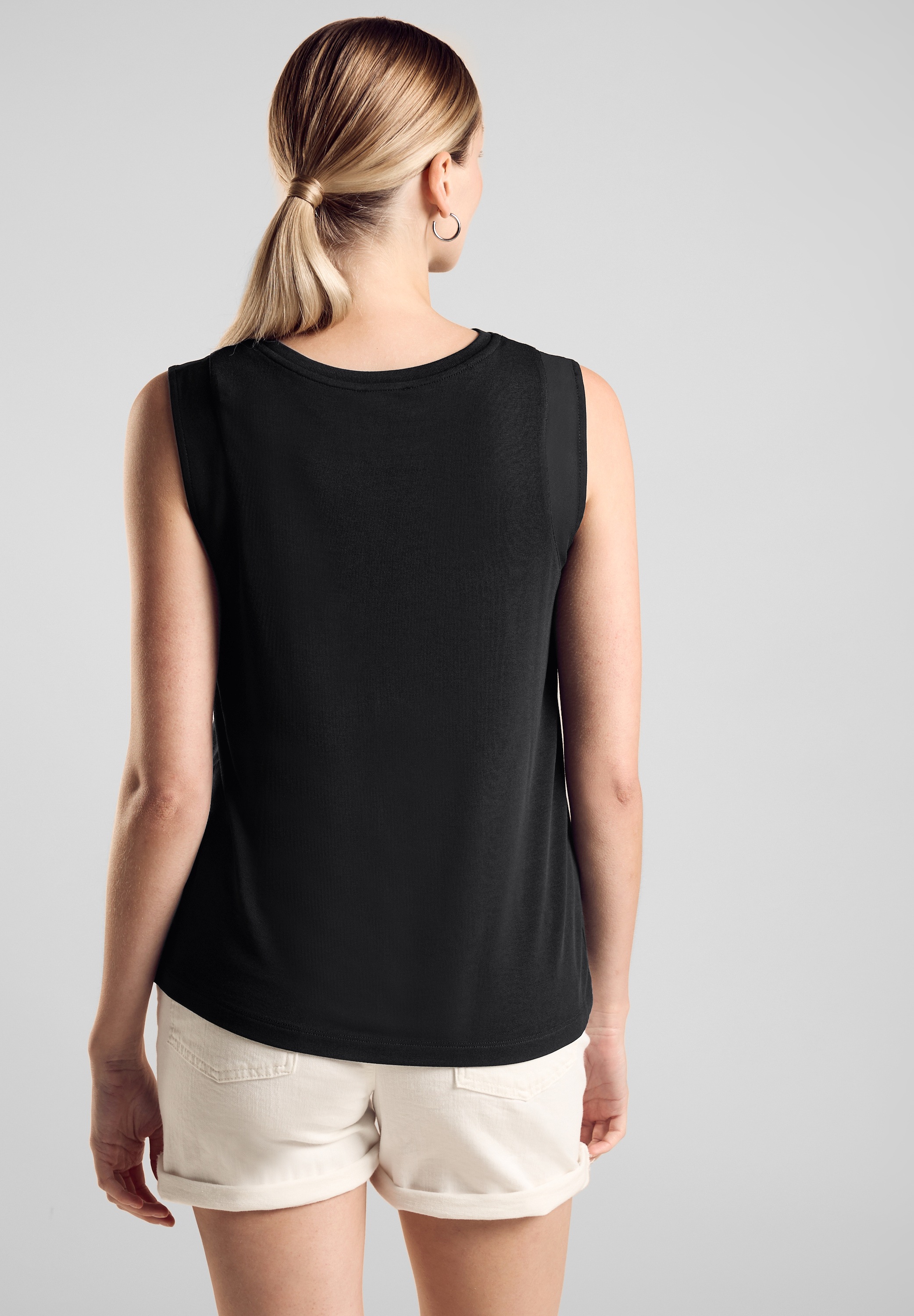 STREET ONE T-Shirt, mit Rundhalsausschnitt