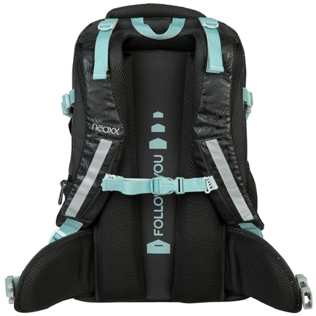 neoxx Schulrucksack »Active, Queen of the Nite«, reflektierende Details