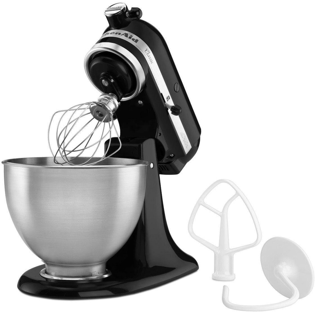 KitchenAid Küchenmaschine »5K45SSEOB ONYX BLACK«