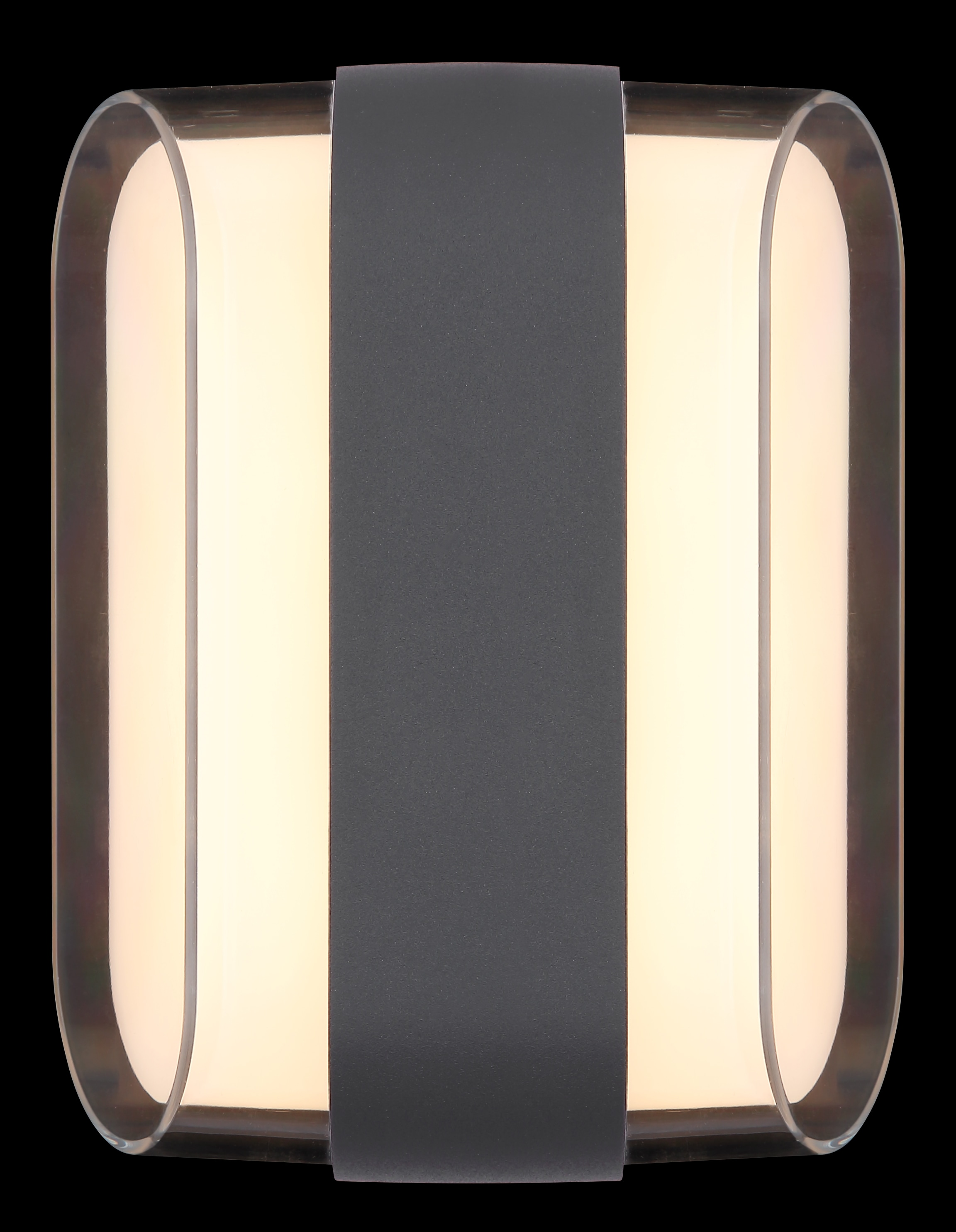 GLOBO LIGHTING LED Außen-Wandleuchte »PLIXON«, Leuchtmittel LED-Modul | LED fest integriert, Außenbereich/IP54/3000K/Kunststoff opal/anthrazit