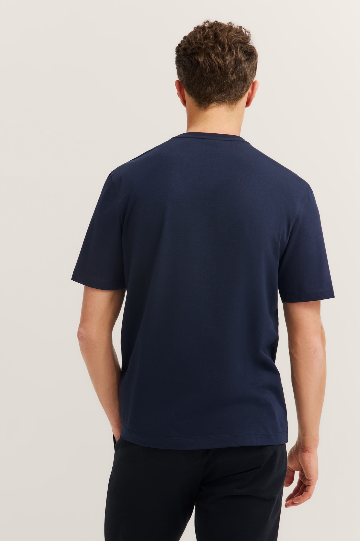 bugatti T-Shirt, aus Baumwolle