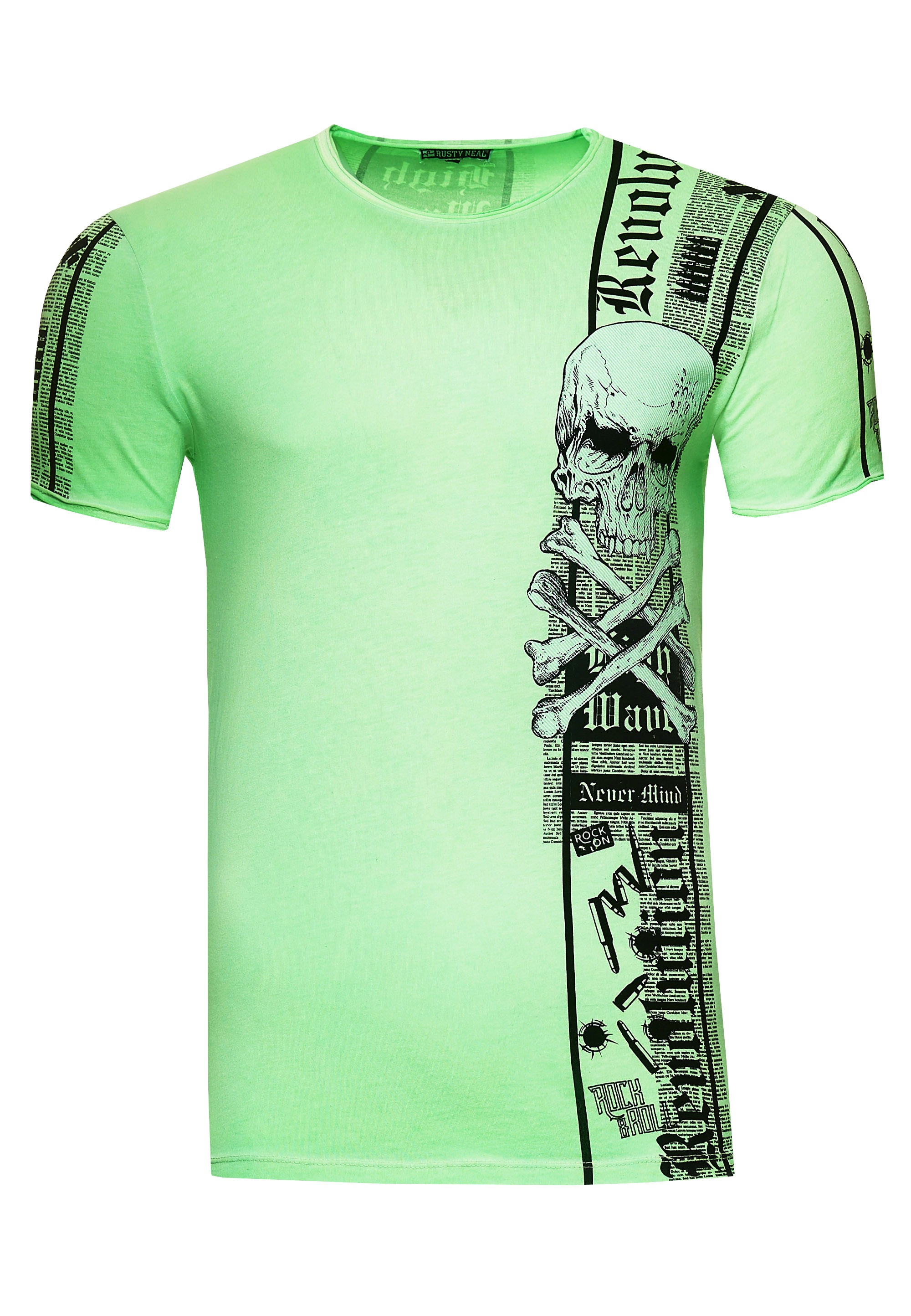 Rusty Neal T-Shirt, im verwaschenen Look