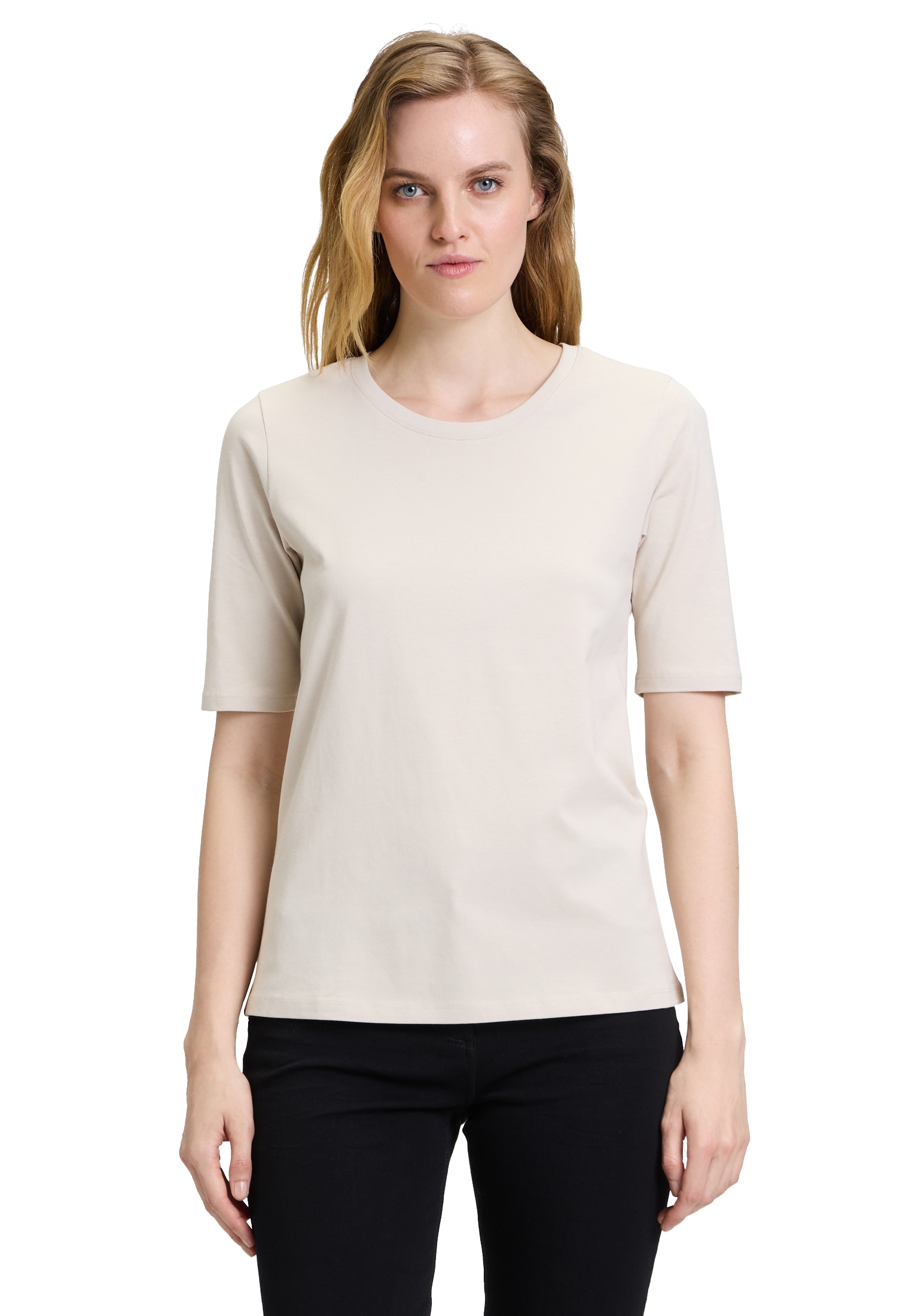 Betty Barclay Kurzarmshirt "Betty Barclay Basic Shirt mit Rundhalsausschnit günstig online kaufen