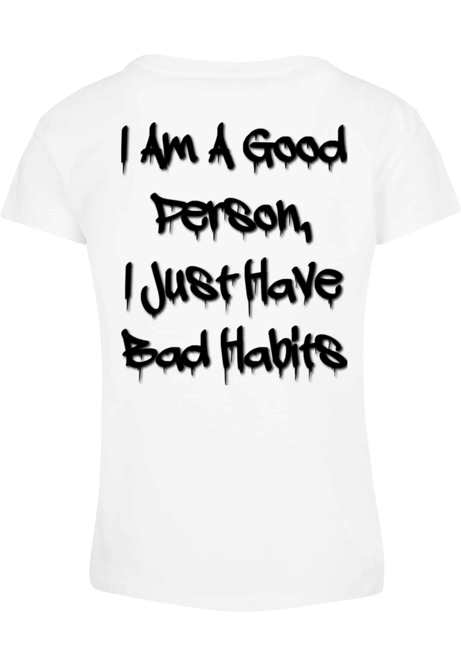 Merchcode T-Shirt »Merchcode Damen Ladies Bad Habits Box Tee«, (1 tlg.)