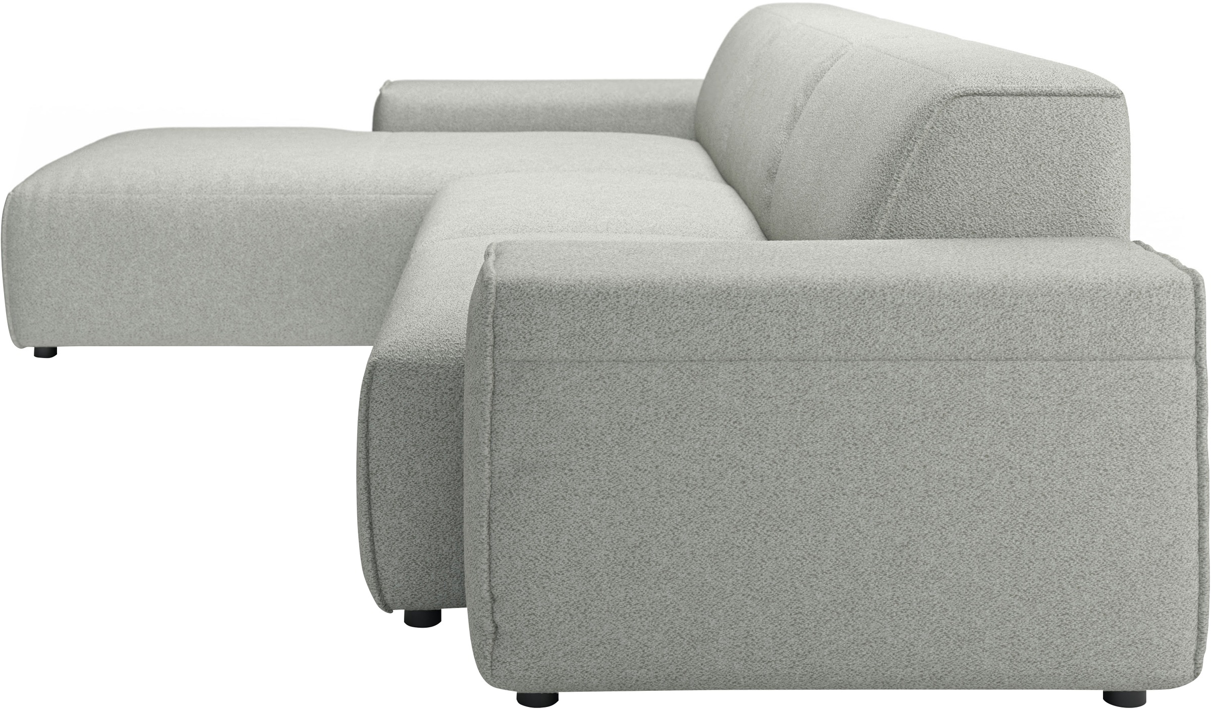 andas Ecksofa »Glimminge auch in Breitcord, Feincord, Bouclé + Easy care-Bezug«, L-Form, Breite 294, Zierkissen