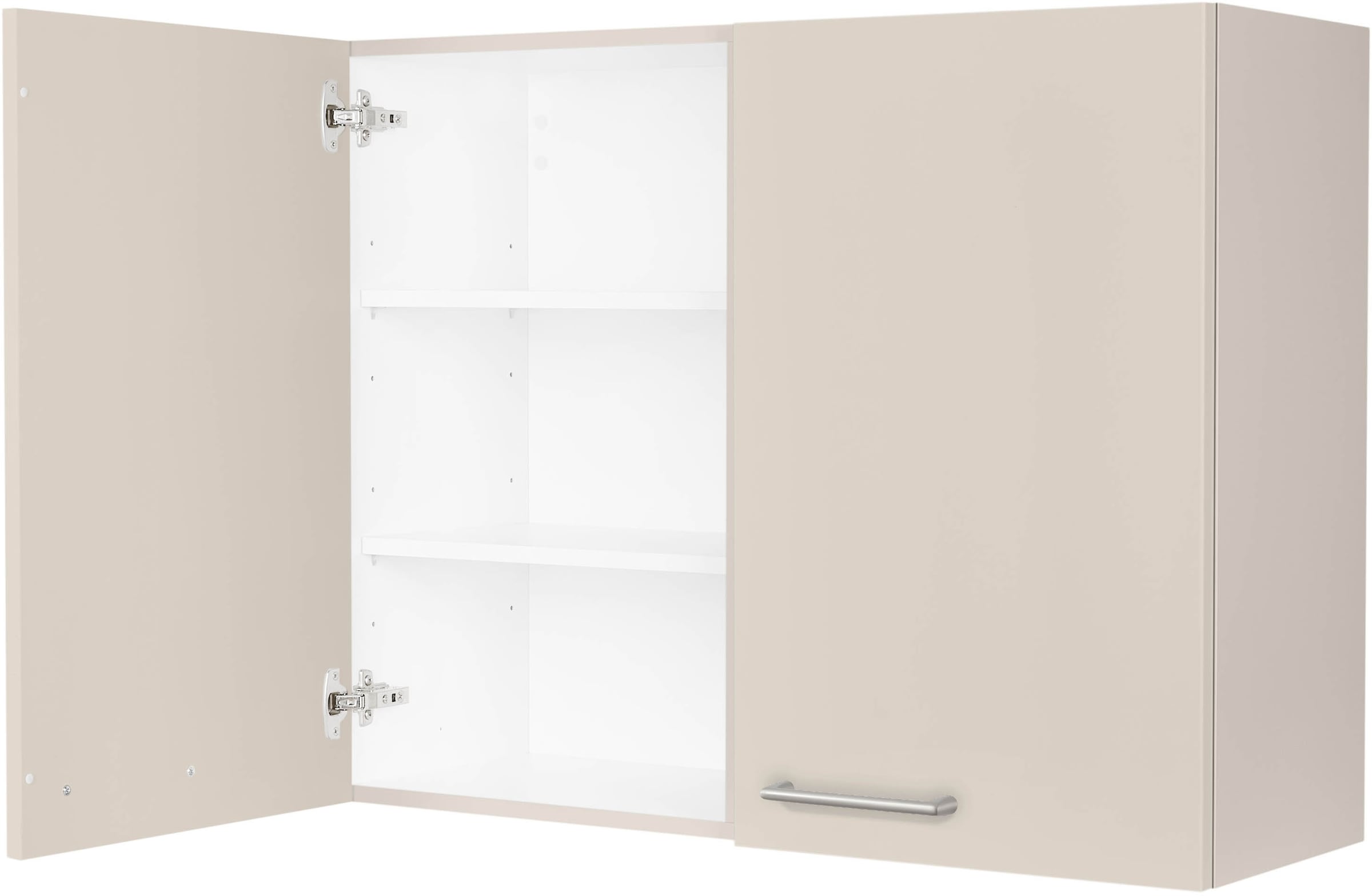 nobilia® Hängeschrank »"Laser", vormontiert, mit zwei Einlegeböden,« Breite 90 cm