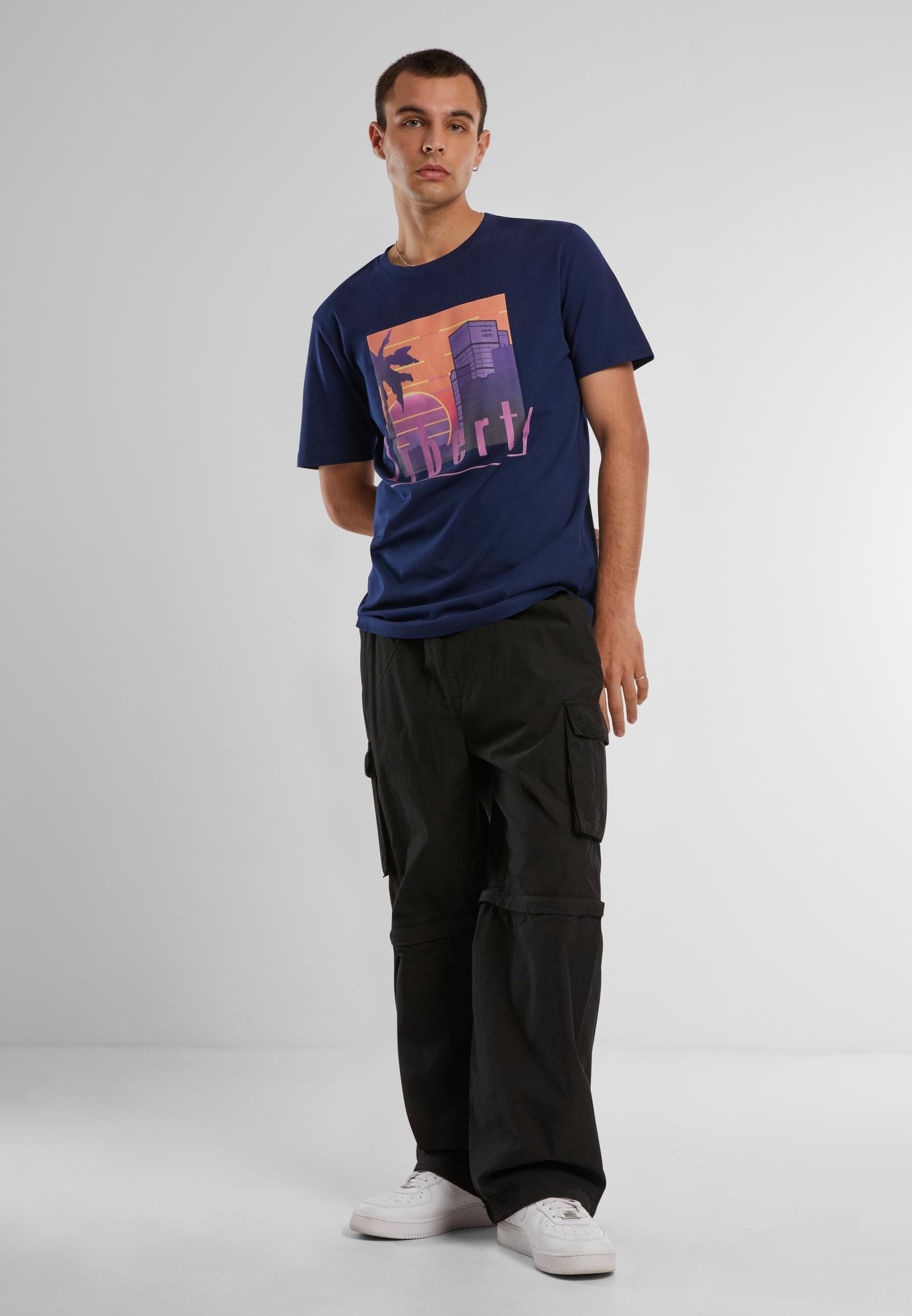MisterTee T-Shirt »MisterTee Liberty Sunset Tee«, (1 tlg.)