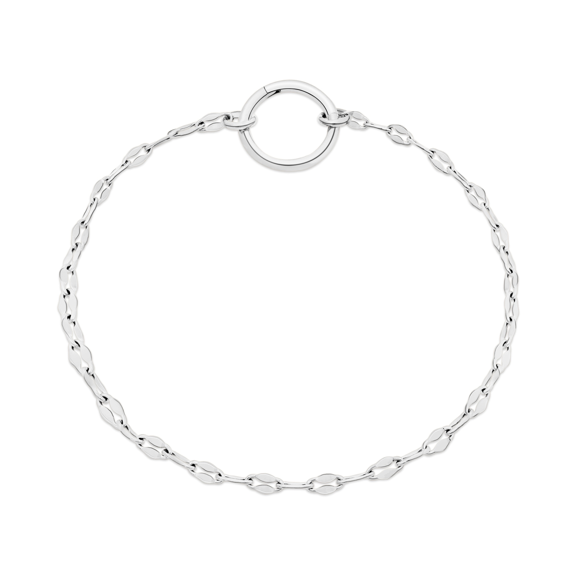Tamaris Charm-Armband »Schmuck Geschenk Edelstahl Charm Armkette Lip Chain«
