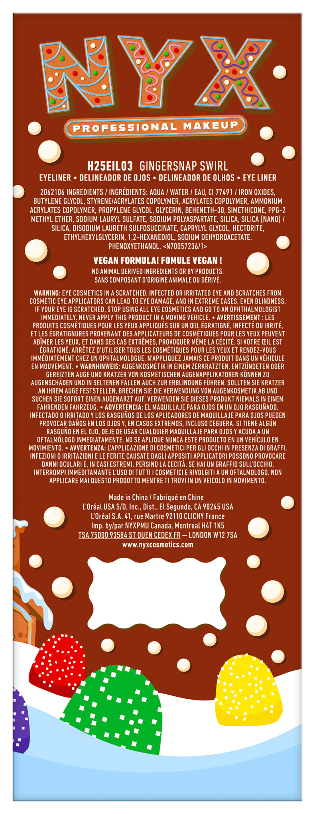 NYX Eyeliner »NYX Professional Makeup Lollipop Liner«