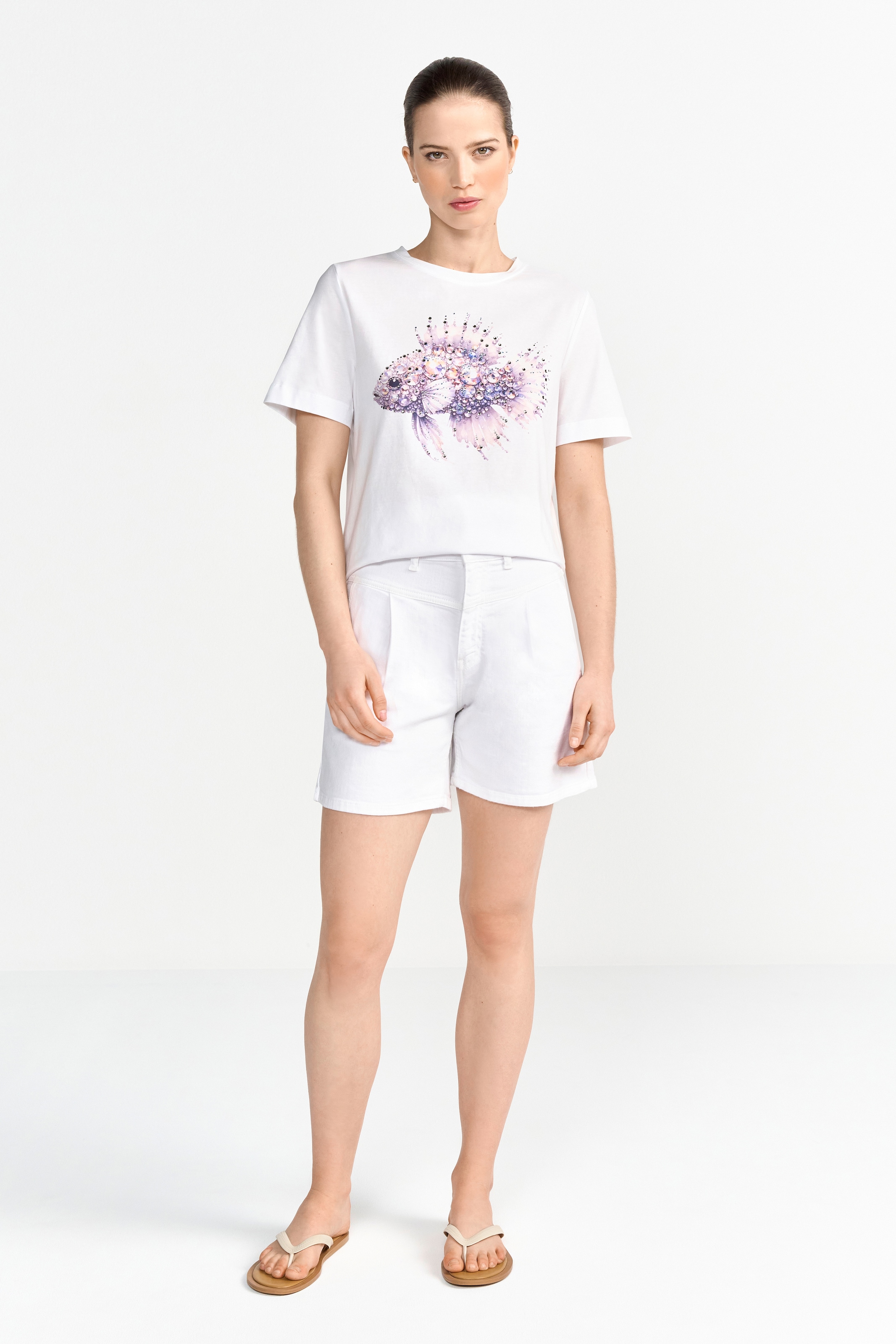 RICHROYAL Kurzarmshirt, Mit Rundhalsausschnitt