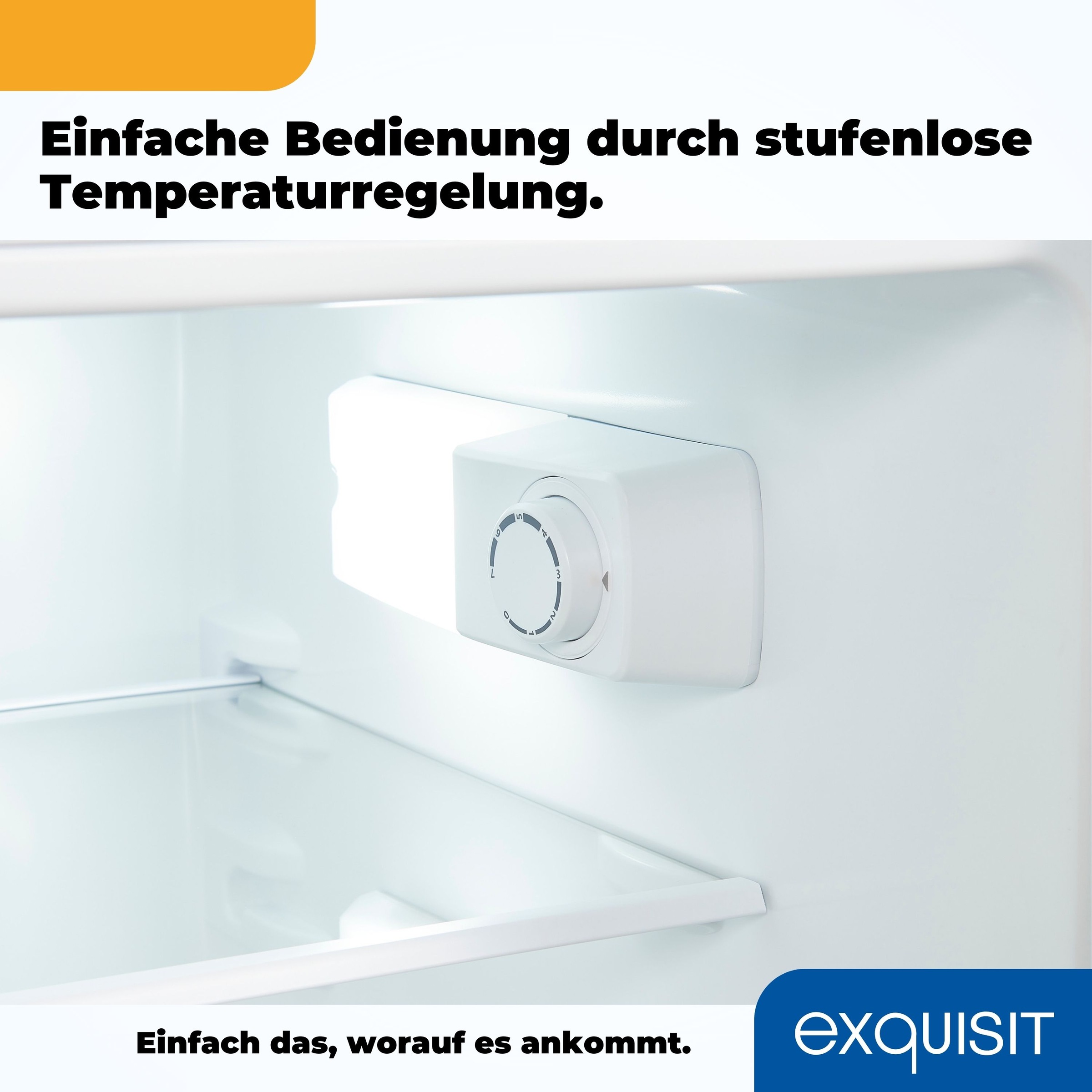 exquisit Kühl-/Gefrierkombination »KGC270-45-011E schwarz«