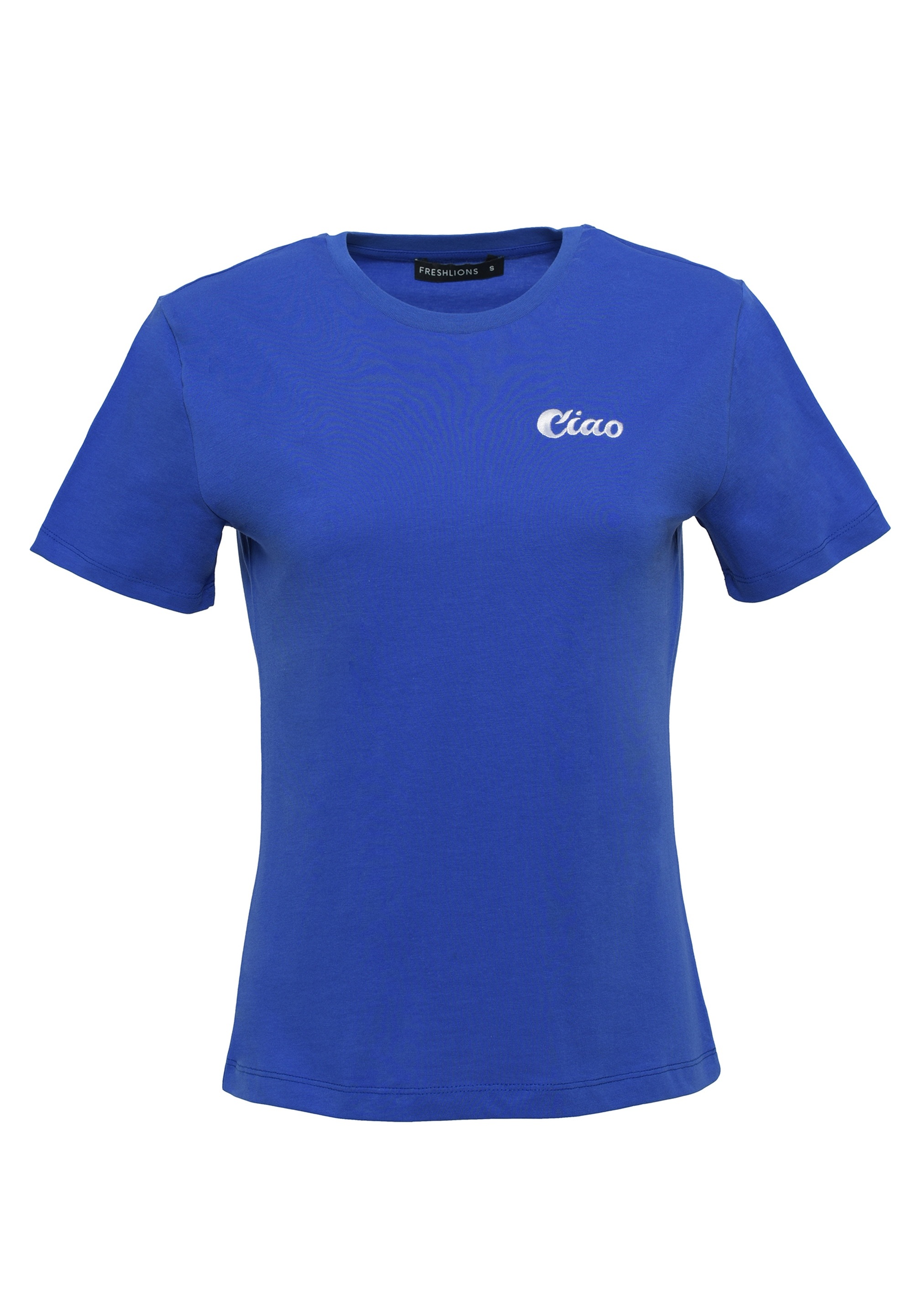 freshlions T-Shirt »Ciao«, mit klassischem Rundhalsausschnitt
