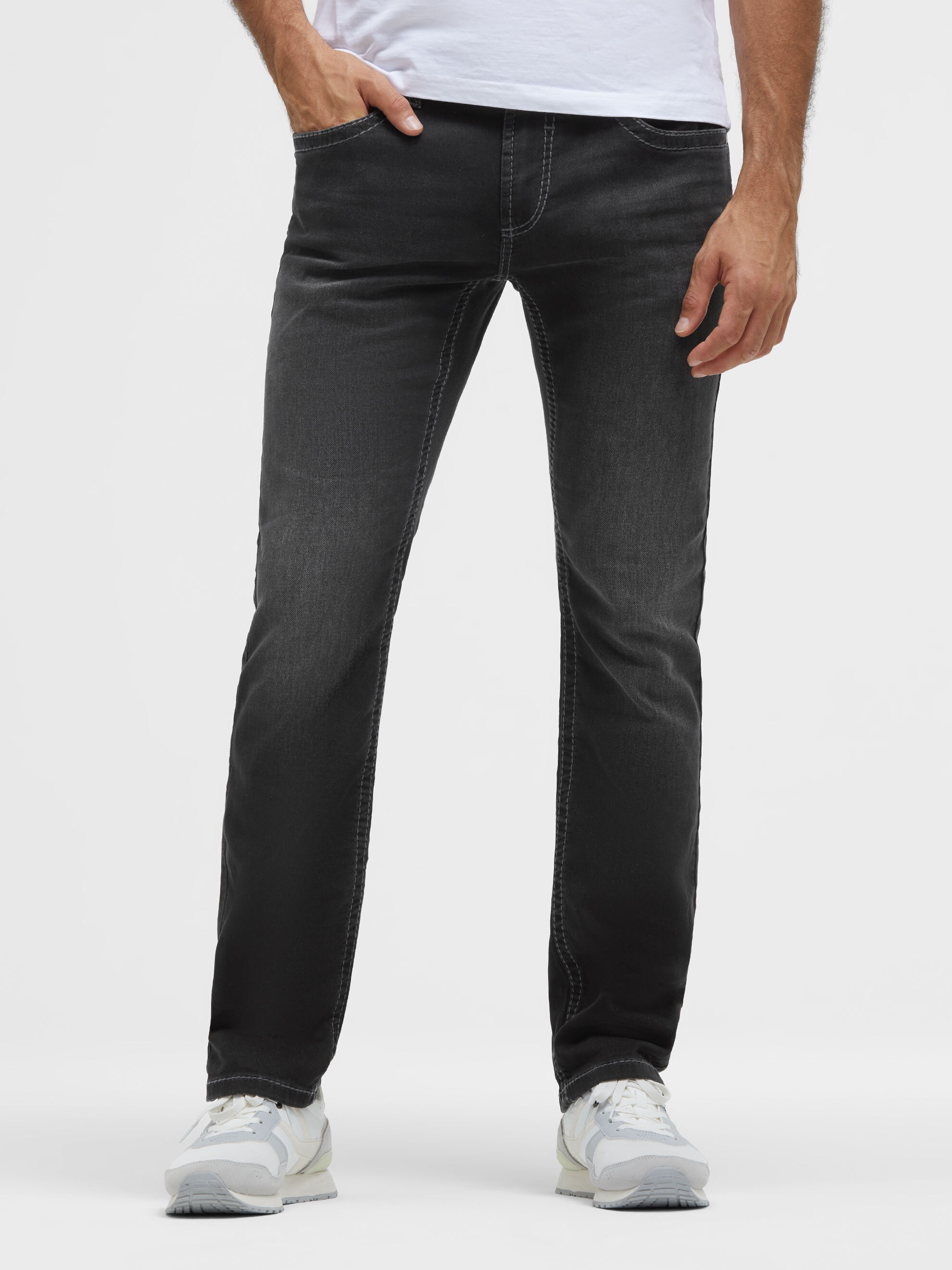 CAMP DAVID Regular-fit-Jeans mit normaler Leibhöhe