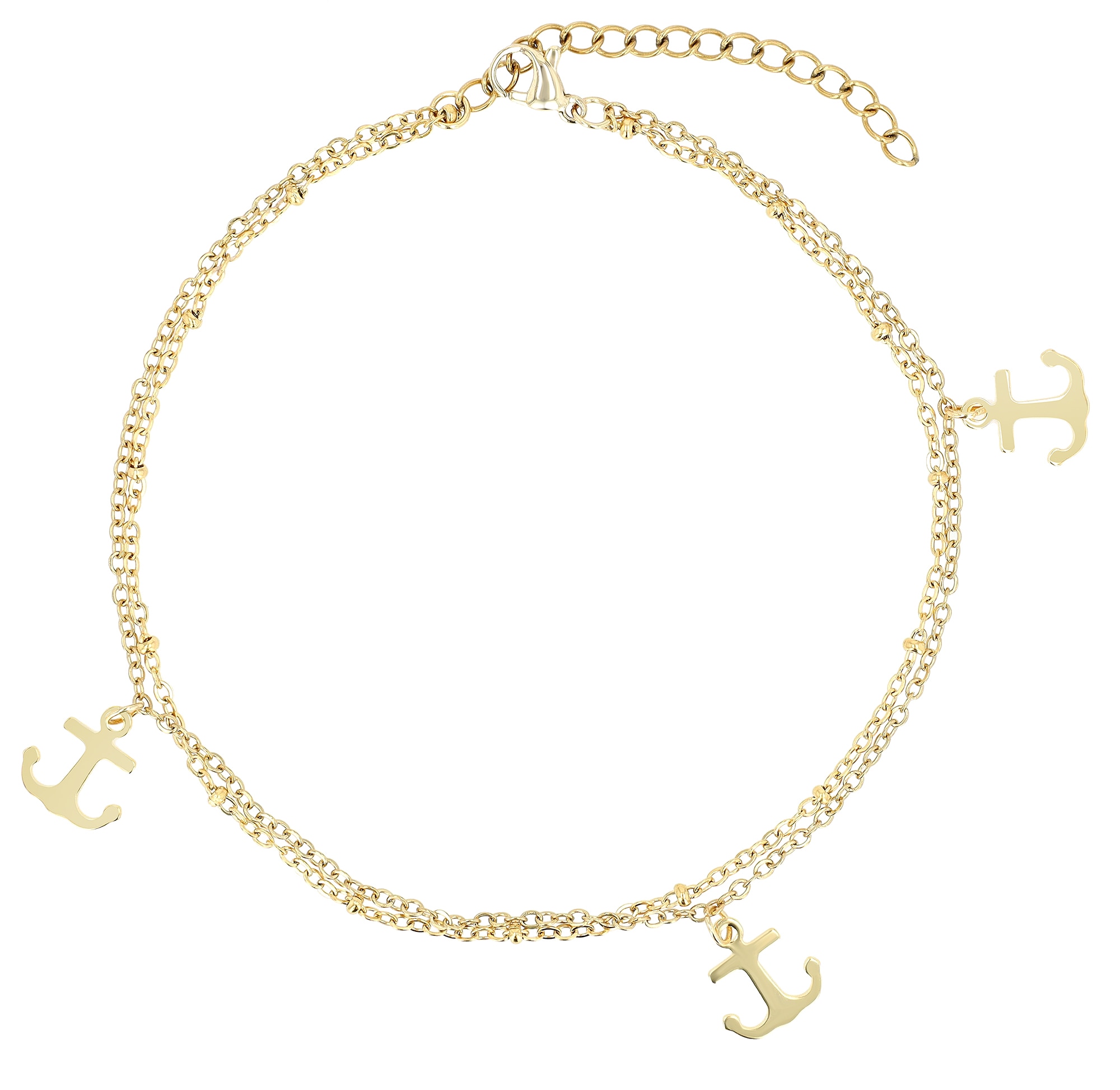 Adelia´s Armband »Damen Armband aus Edelstahl 24+5 cm« Ideal als Geschenk zum Weihnachten