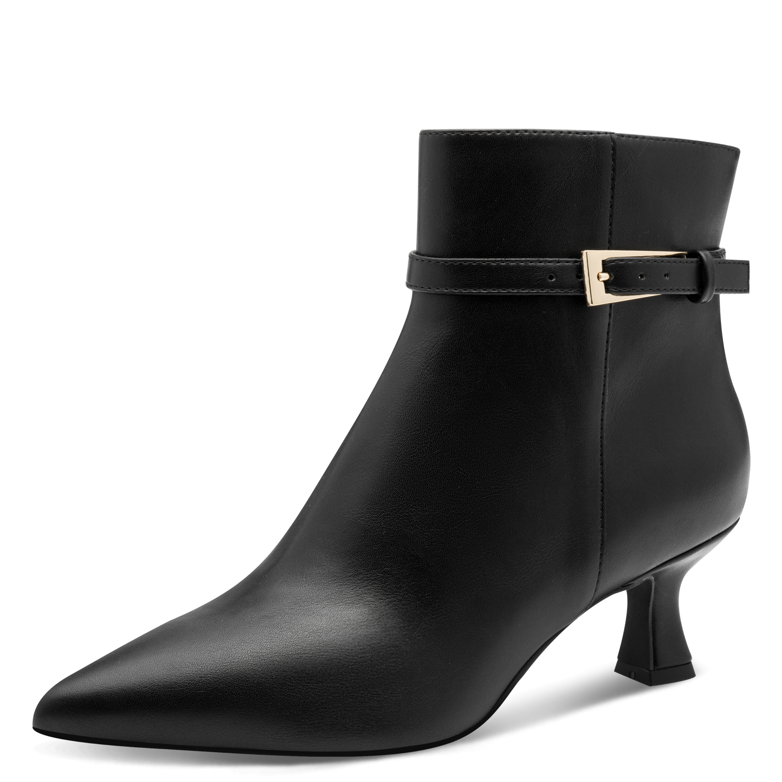 MARCO TOZZI Stiefelette, Abendschuh, Partyschuh mit goldfarbener Zierschnal günstig online kaufen