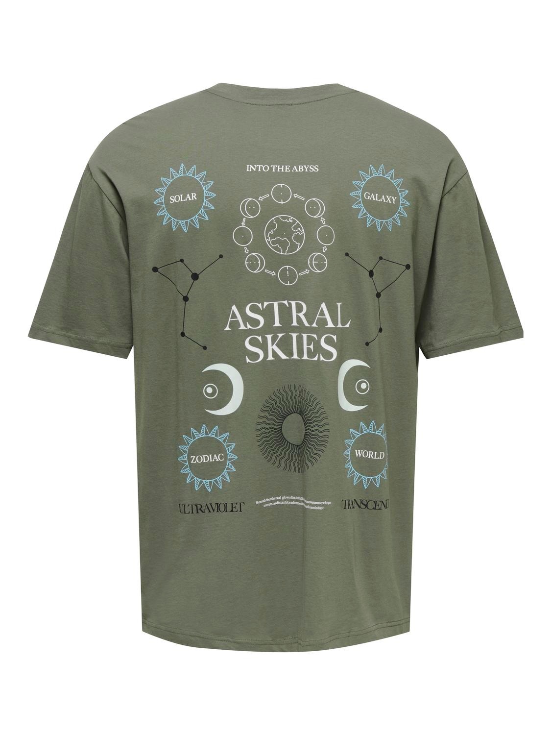 ONLY & SONS T-Shirt "ONSKEANE RLX SS PRINT TEE NOOS" günstig online kaufen