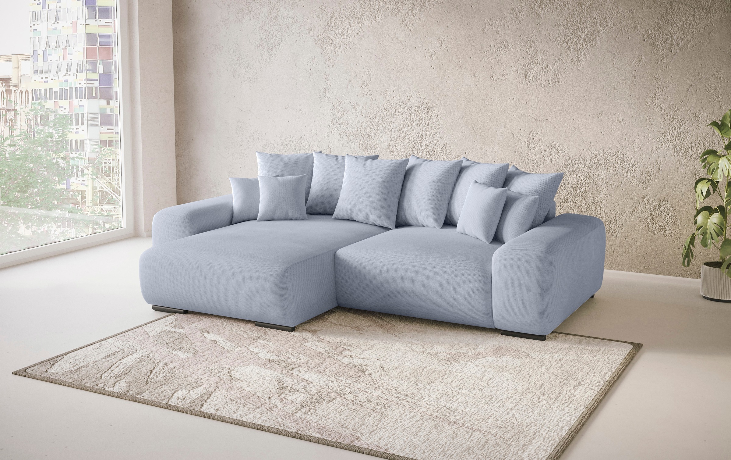 Mr. Couch Ecksofa "Sundance II, L-Form", mit DuraSpring-Taschenfederkern bi günstig online kaufen