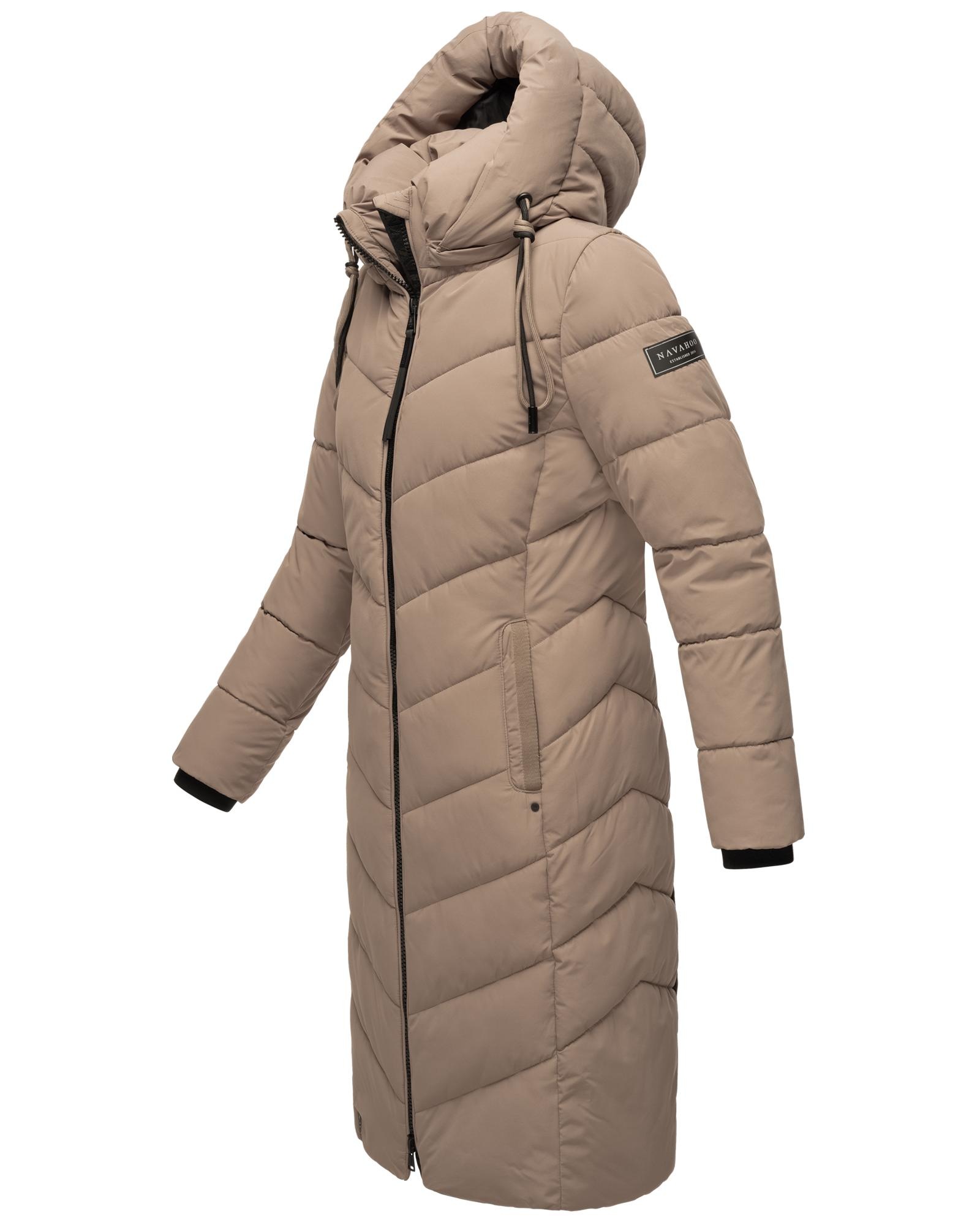 Navahoo Steppmantel »Sahnekatzii XIV«, Schicker Wintermantel mit kuschlig warm wattiertem Kragen